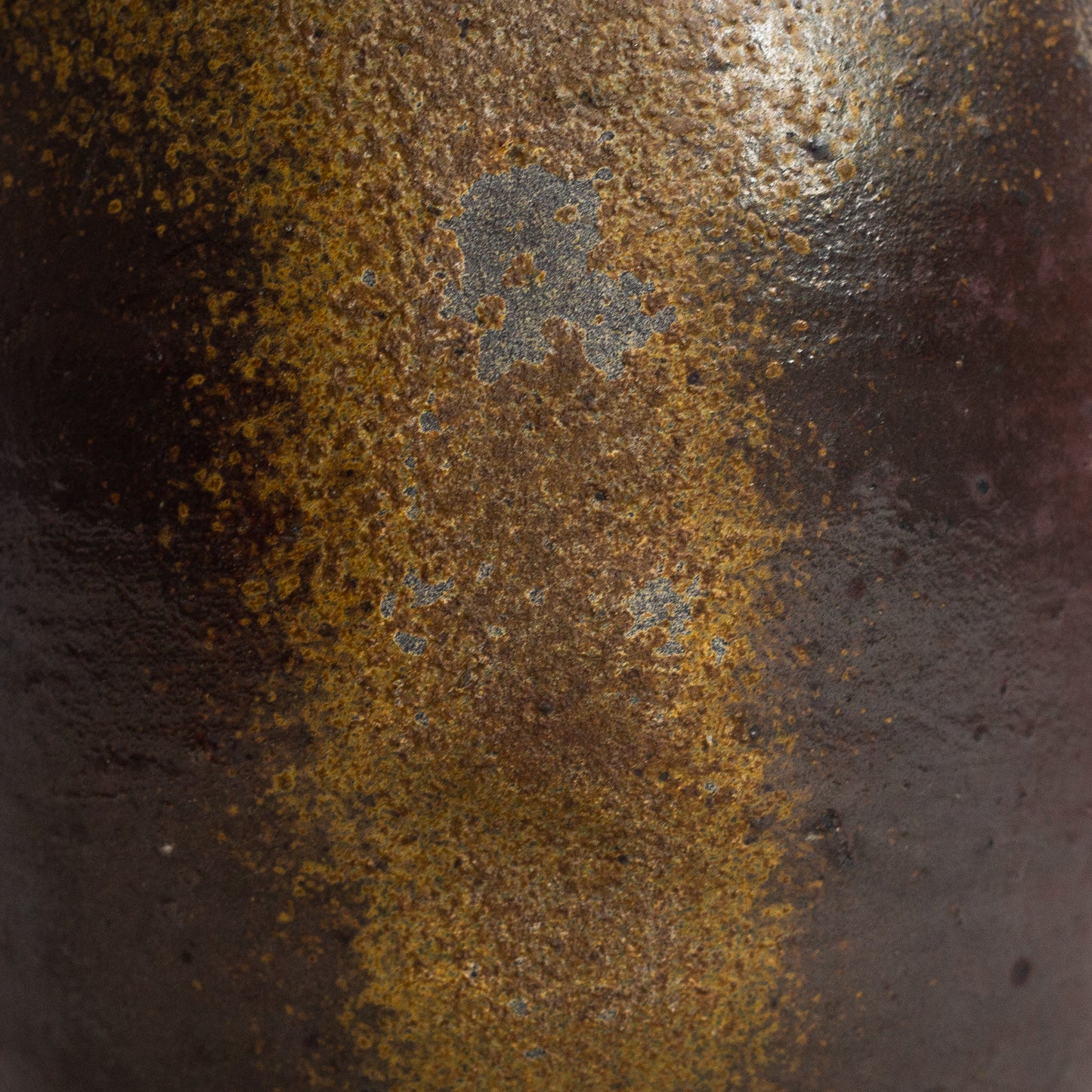 Handled stoneware crock, France. Late 19th Century.