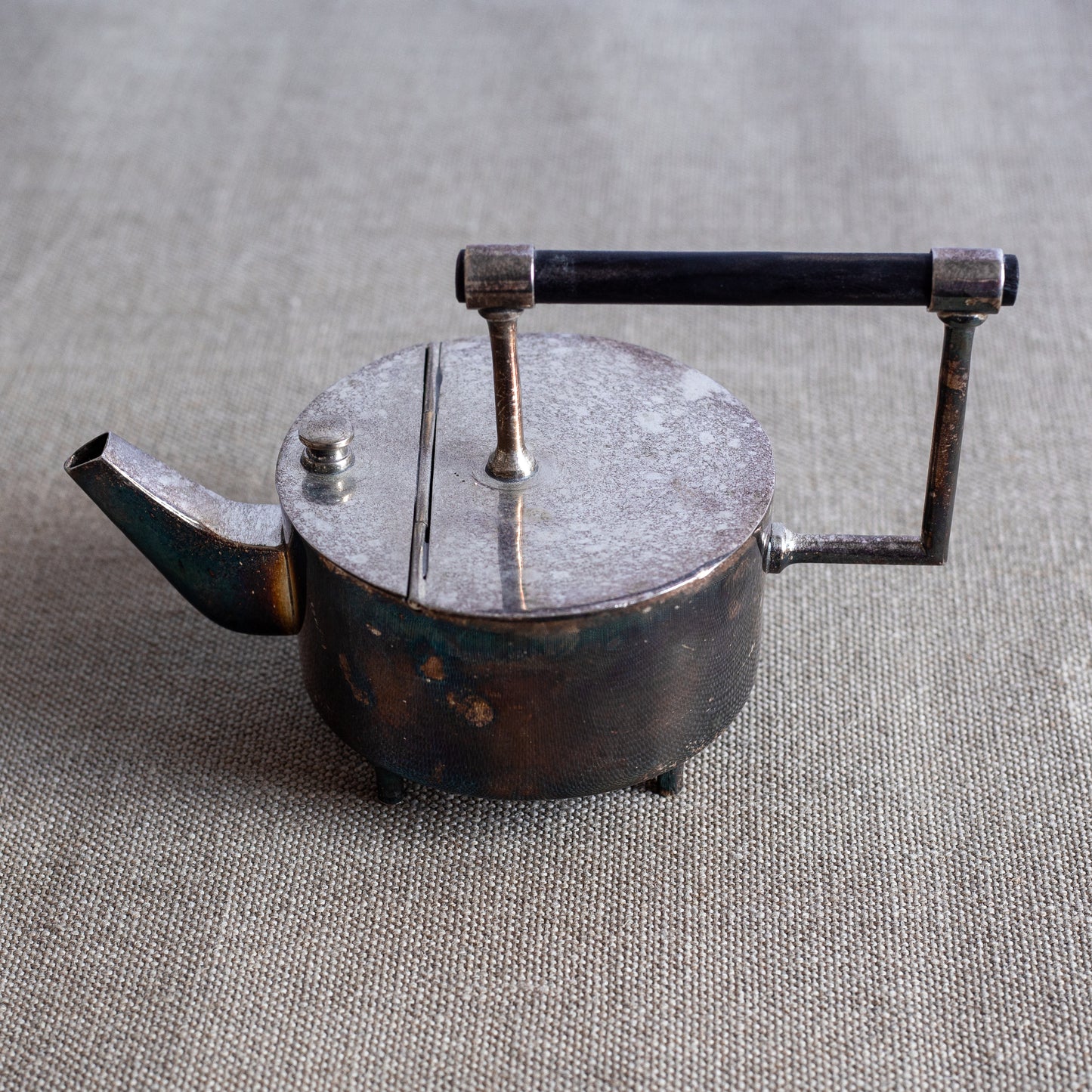 Silverplated Teapot, Christopher Dresser, England. C20th.
