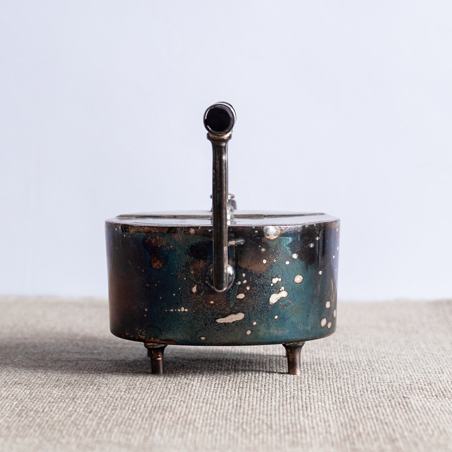 Silverplated Teapot, Christopher Dresser, England. C20th.