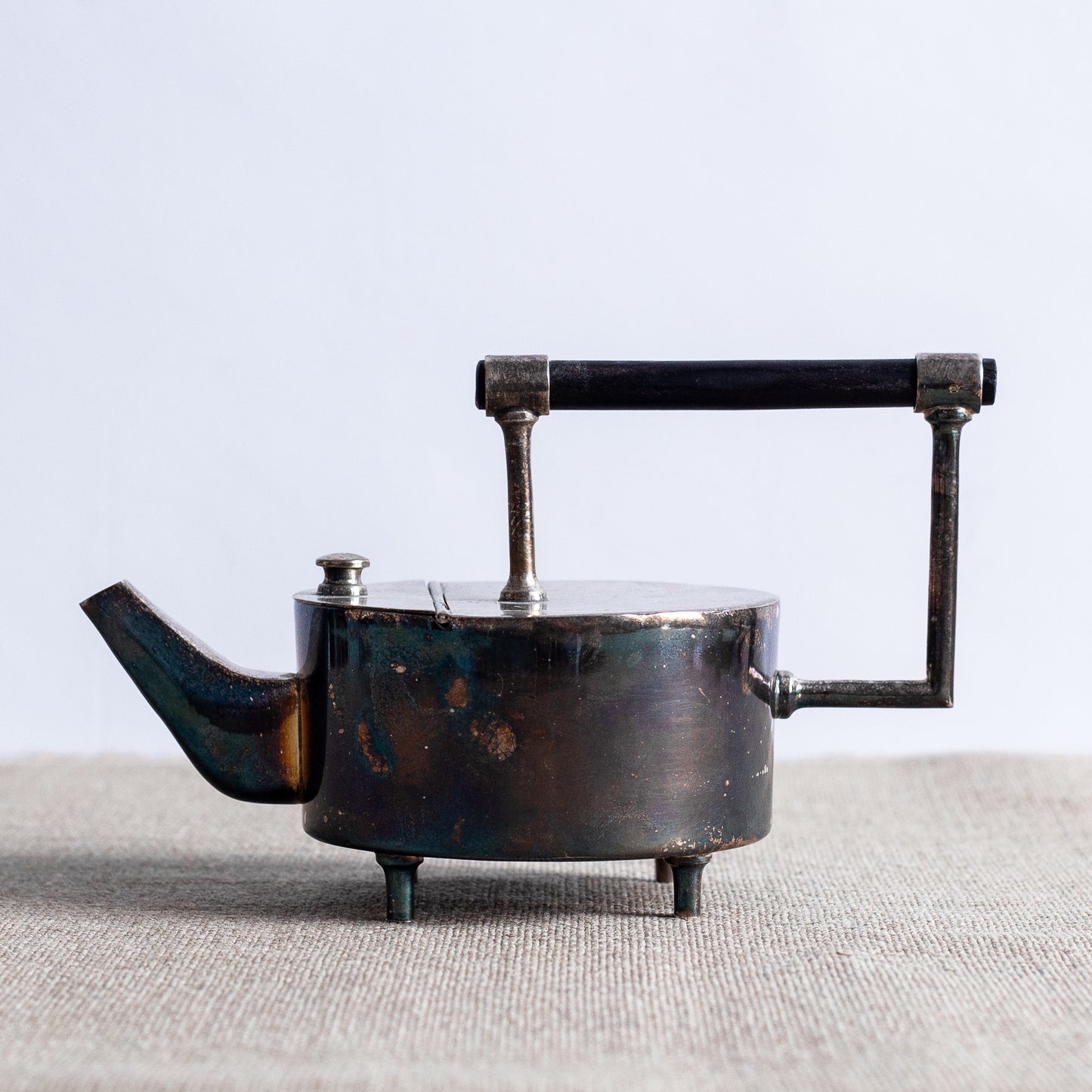 Silverplated Teapot, Christopher Dresser, England. C20th.