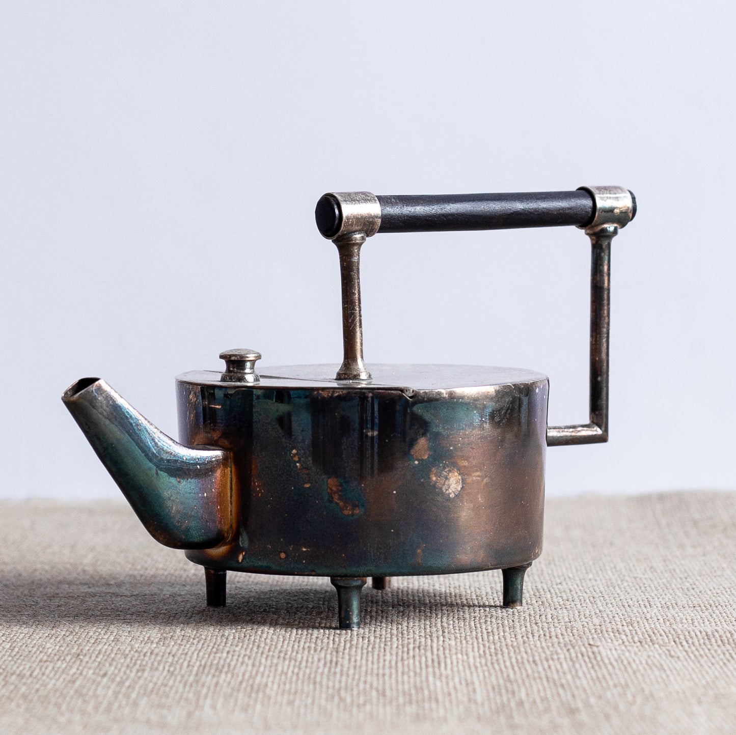 Silverplated Teapot, Christopher Dresser, England. C20th.