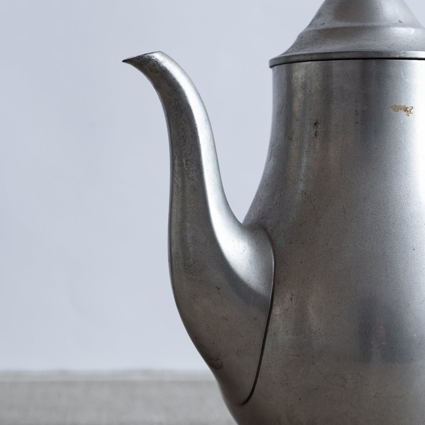 Coffee Pot Model 2527, Just Andersen, Just Andersen Pewter, Denmark. 1950’s.