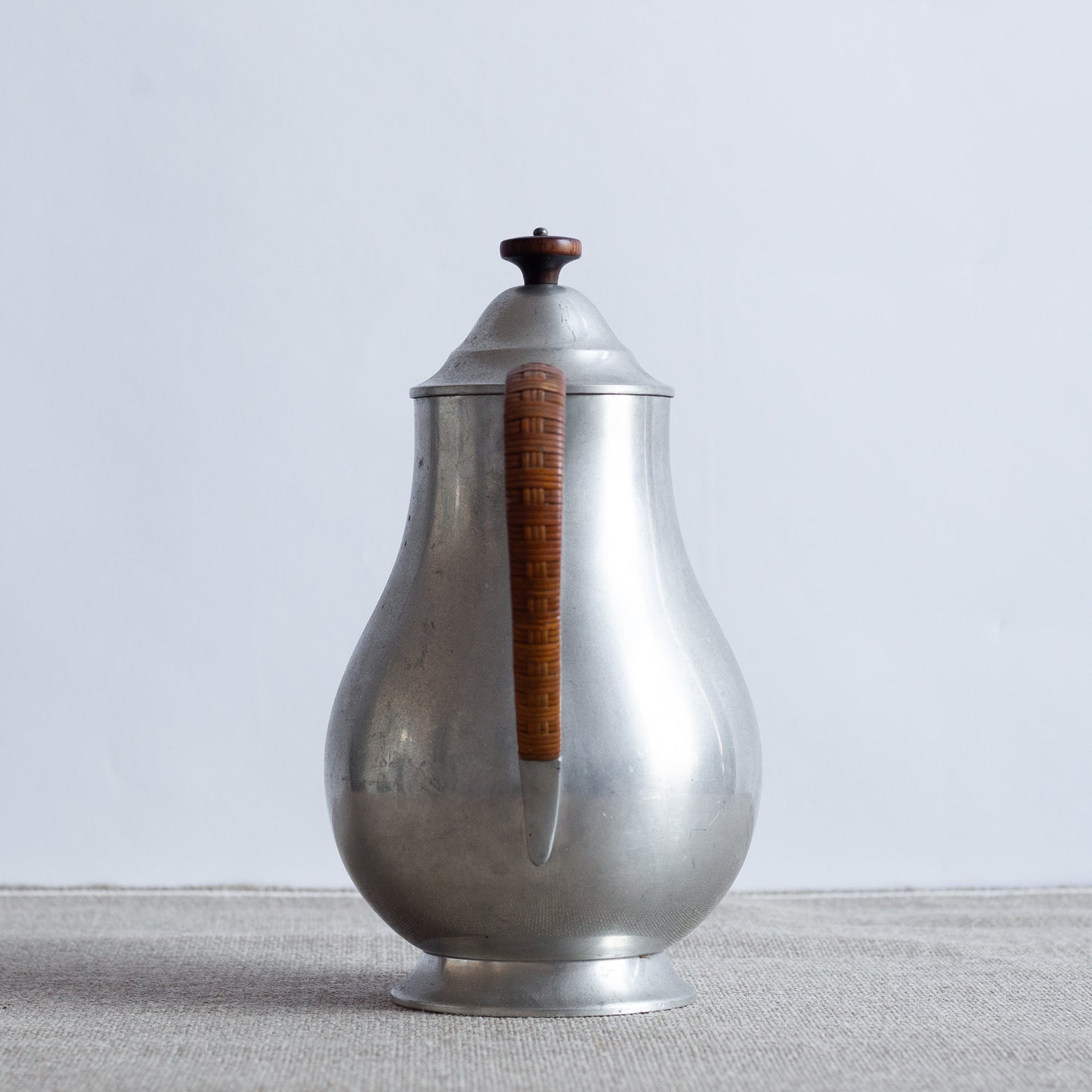Coffee Pot Model 2527, Just Andersen, Just Andersen Pewter, Denmark. 1950’s.