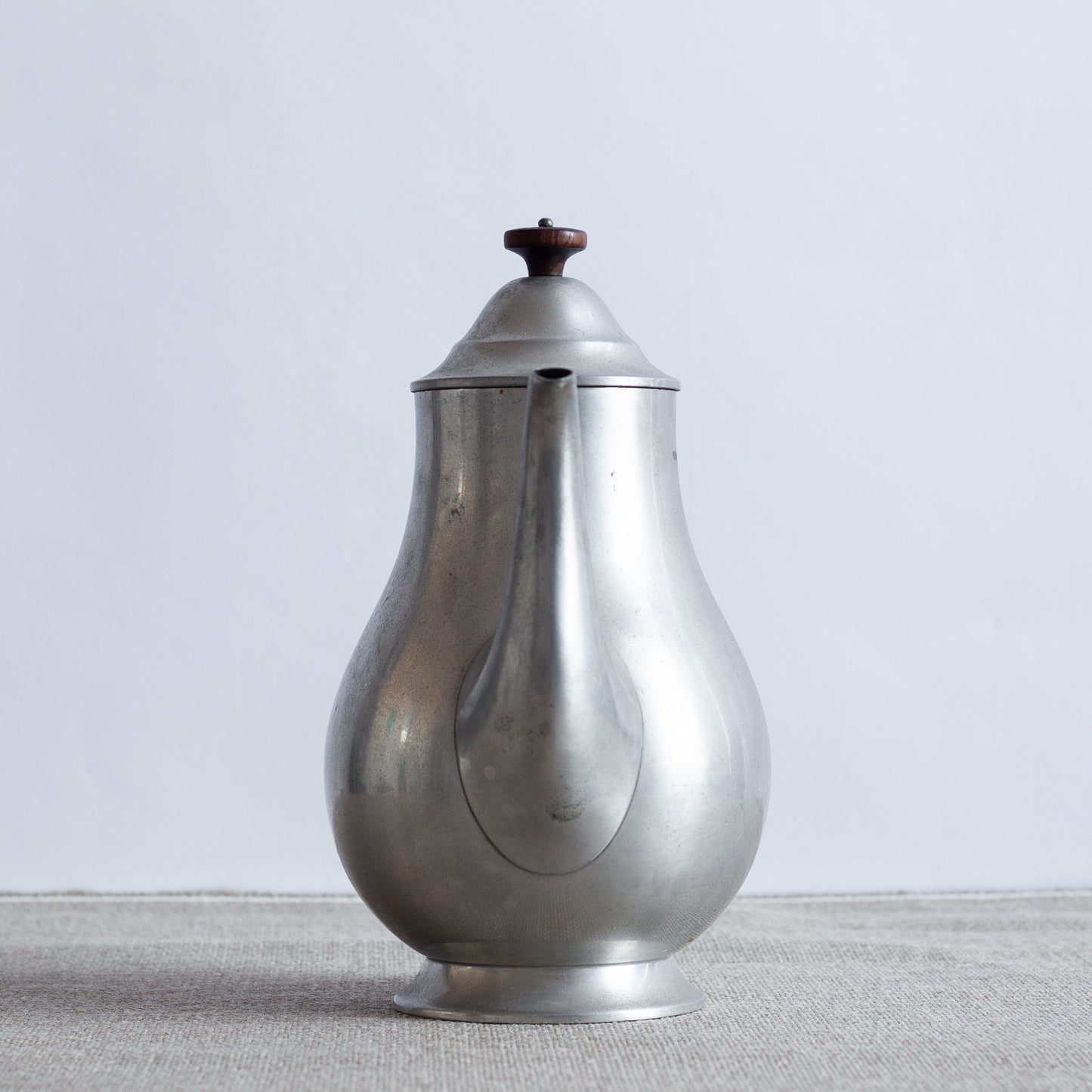 Coffee Pot Model 2527, Just Andersen, Just Andersen Pewter, Denmark. 1950’s.