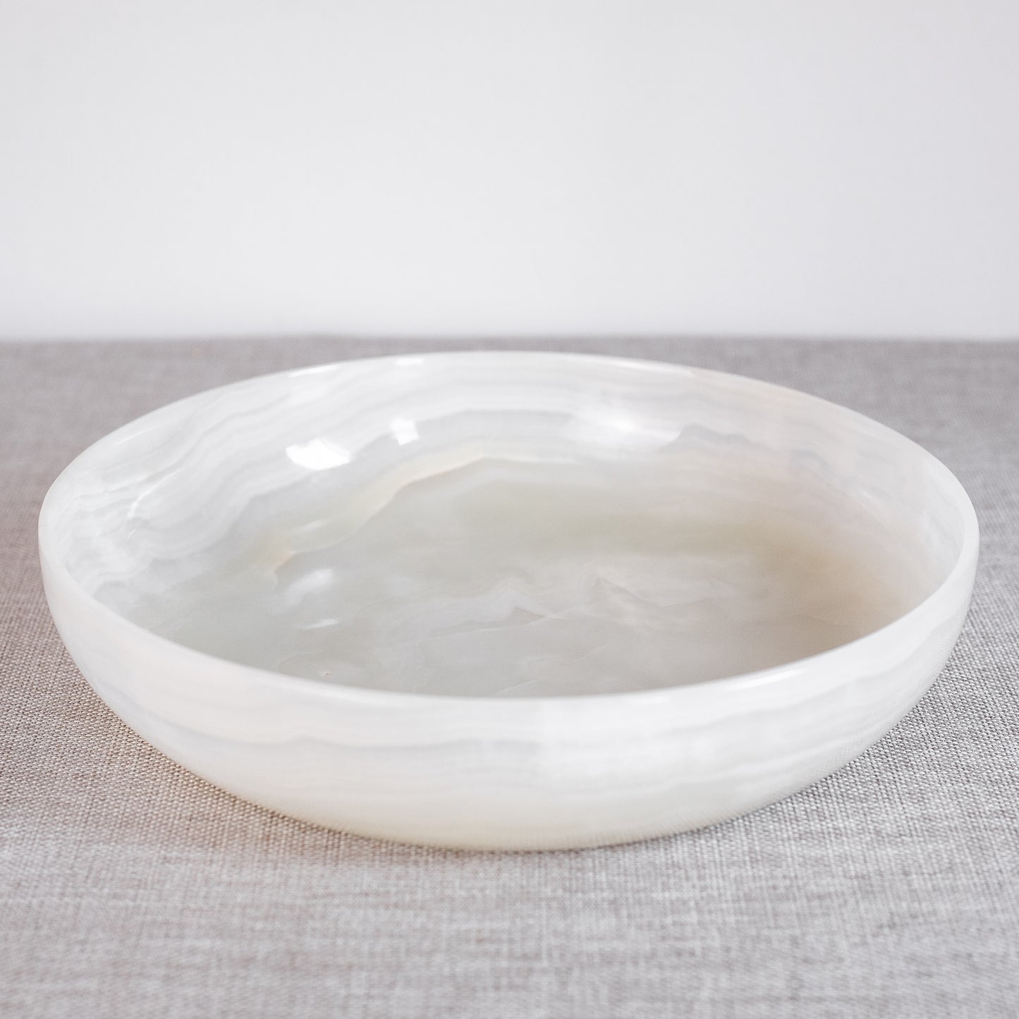 Set of ten alabaster bowls, Tanzania. 1980’s.