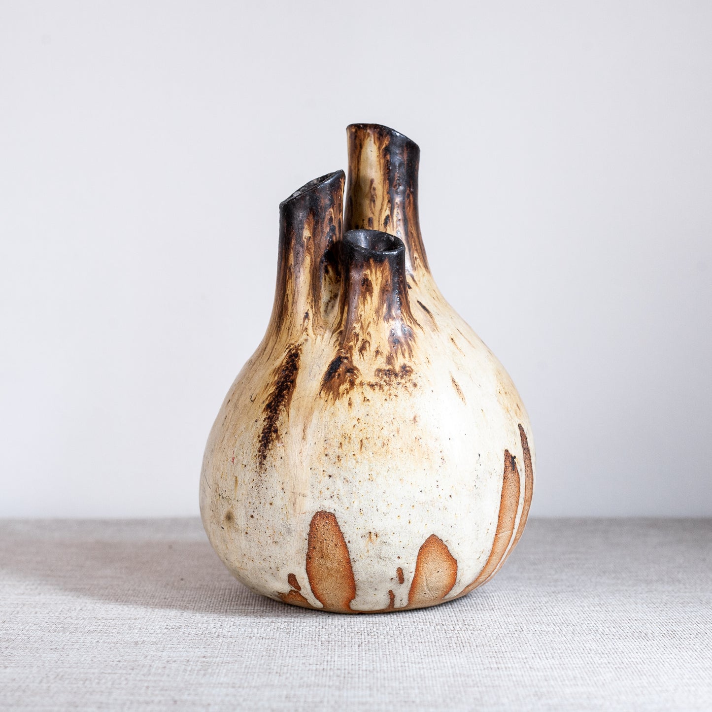 Triple-necked vase, England. 1960’s.