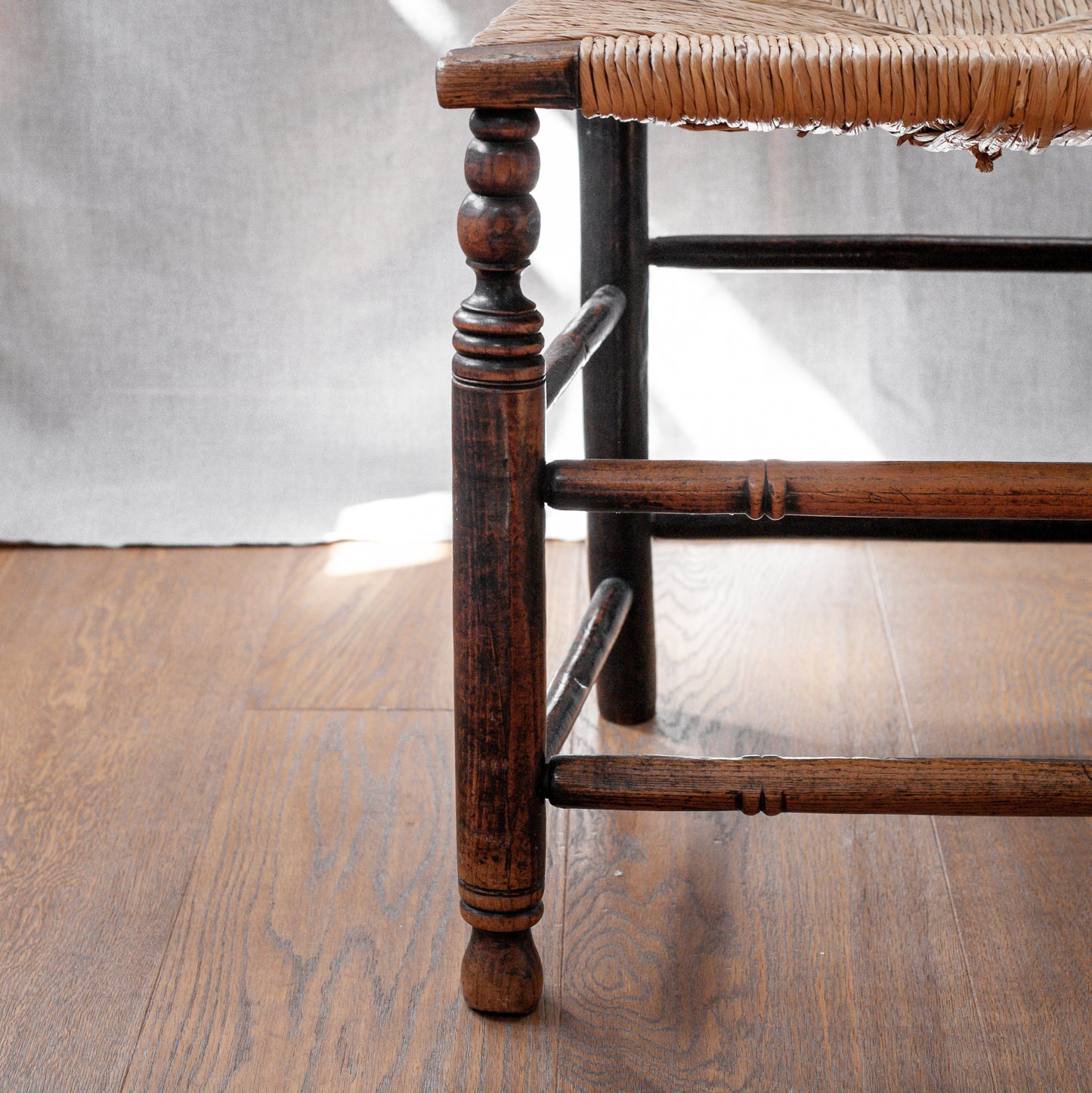 Ladder back chair, England. Late 19th Century.