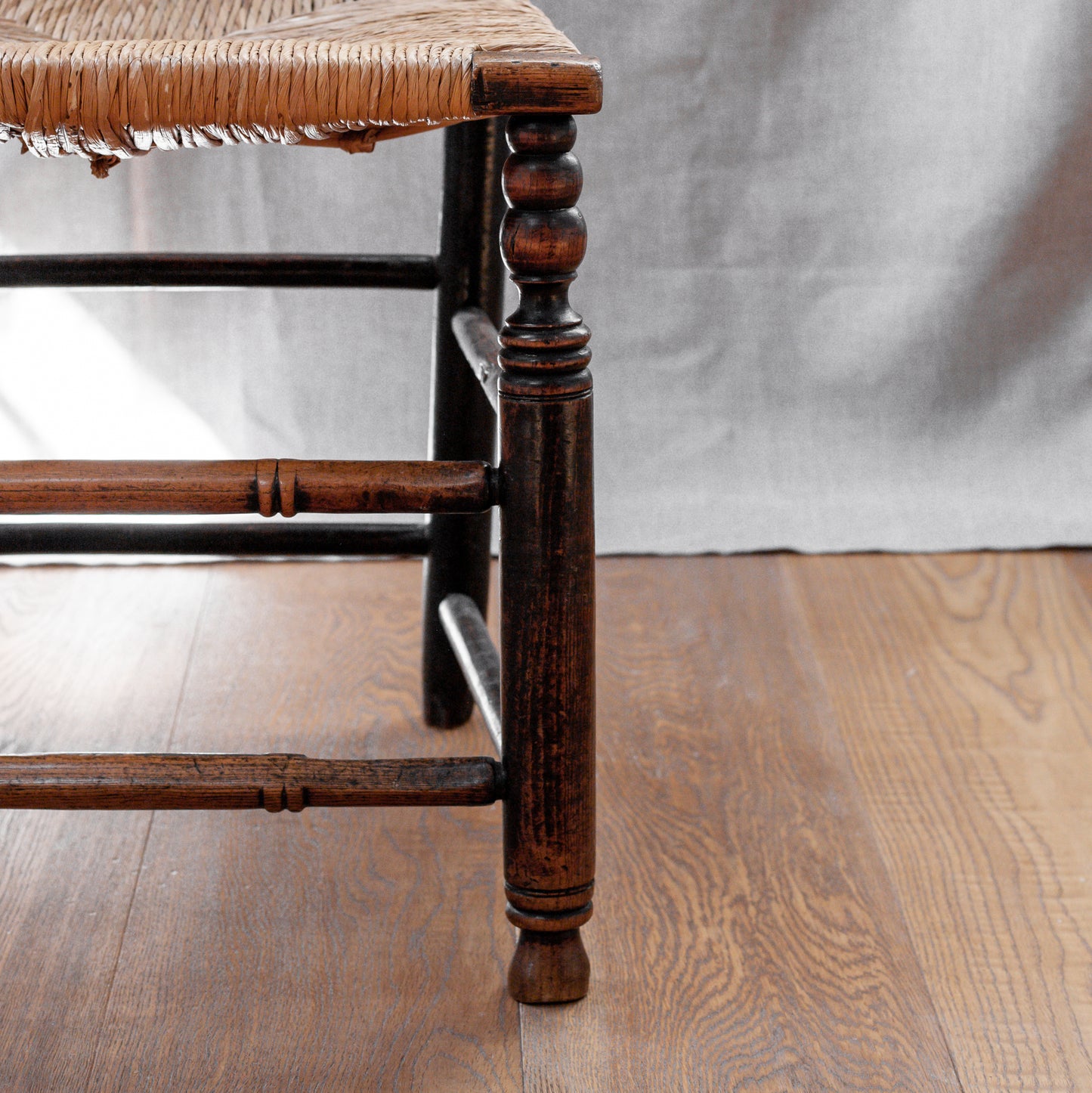 Ladder back chair, England. Late 19th Century.