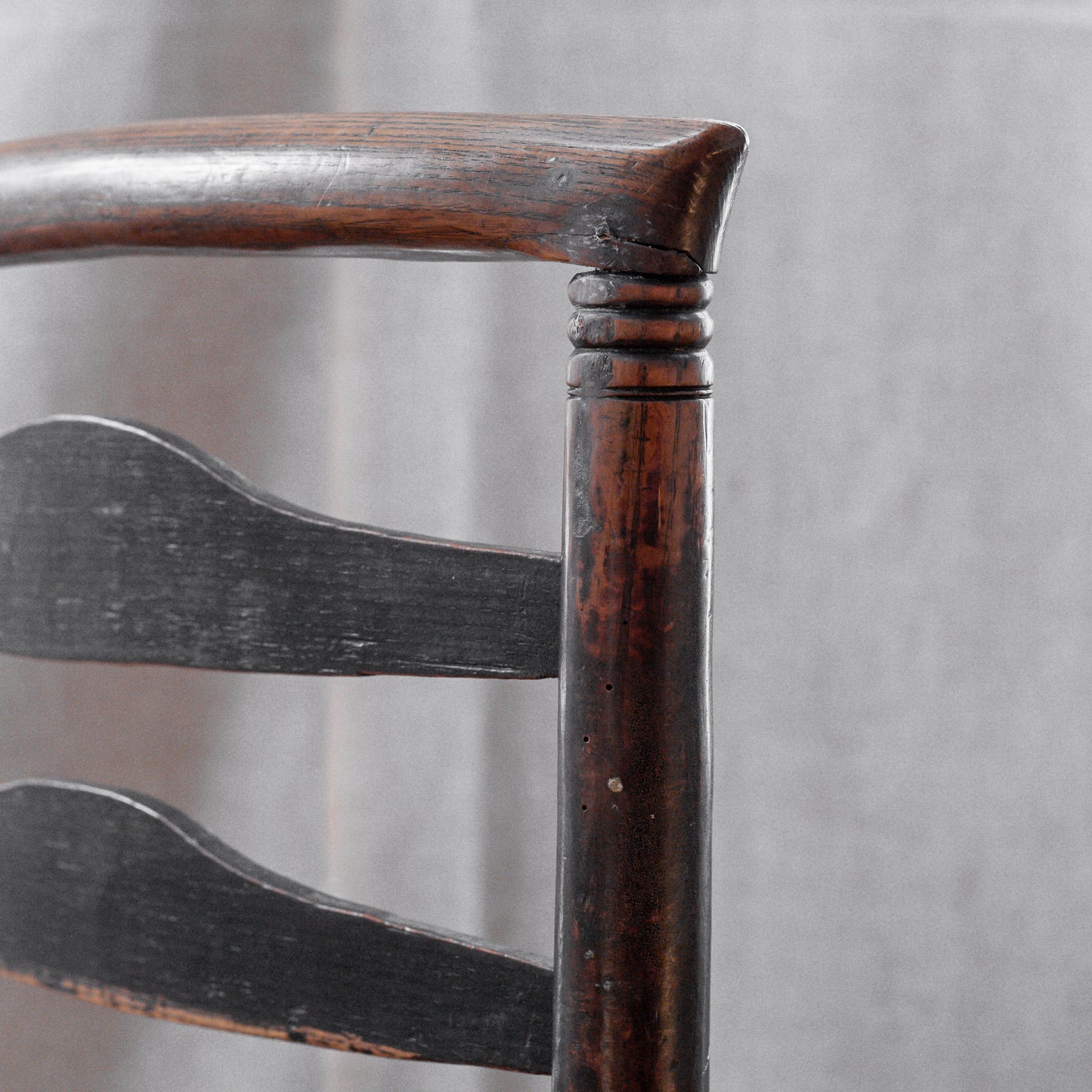Ladder back chair, England. Late 19th Century.