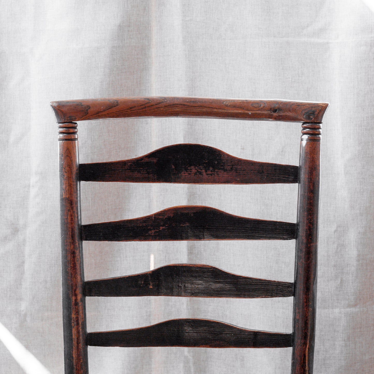 Ladder back chair, England. Late 19th Century.