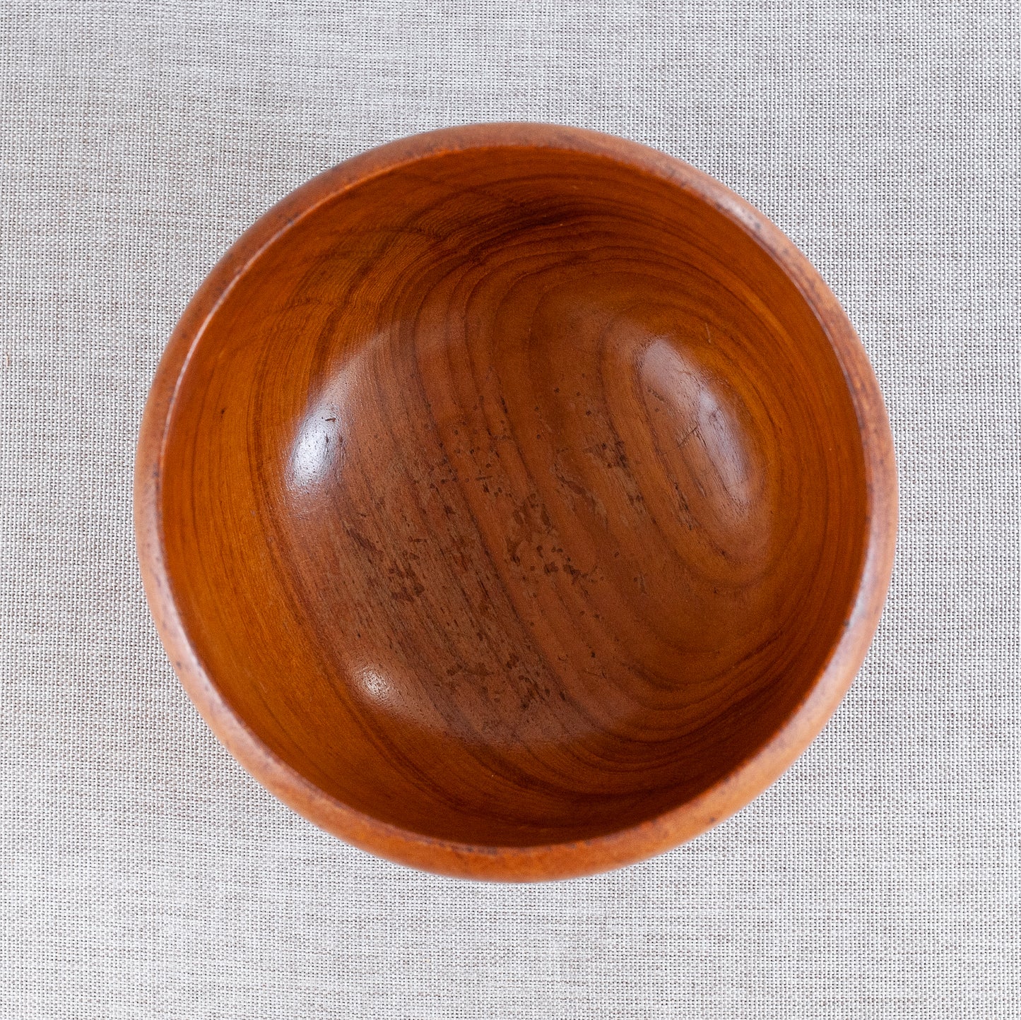 Teak bowl, Karl Holmberg, AKTA Teak, Sweden. 1960's.