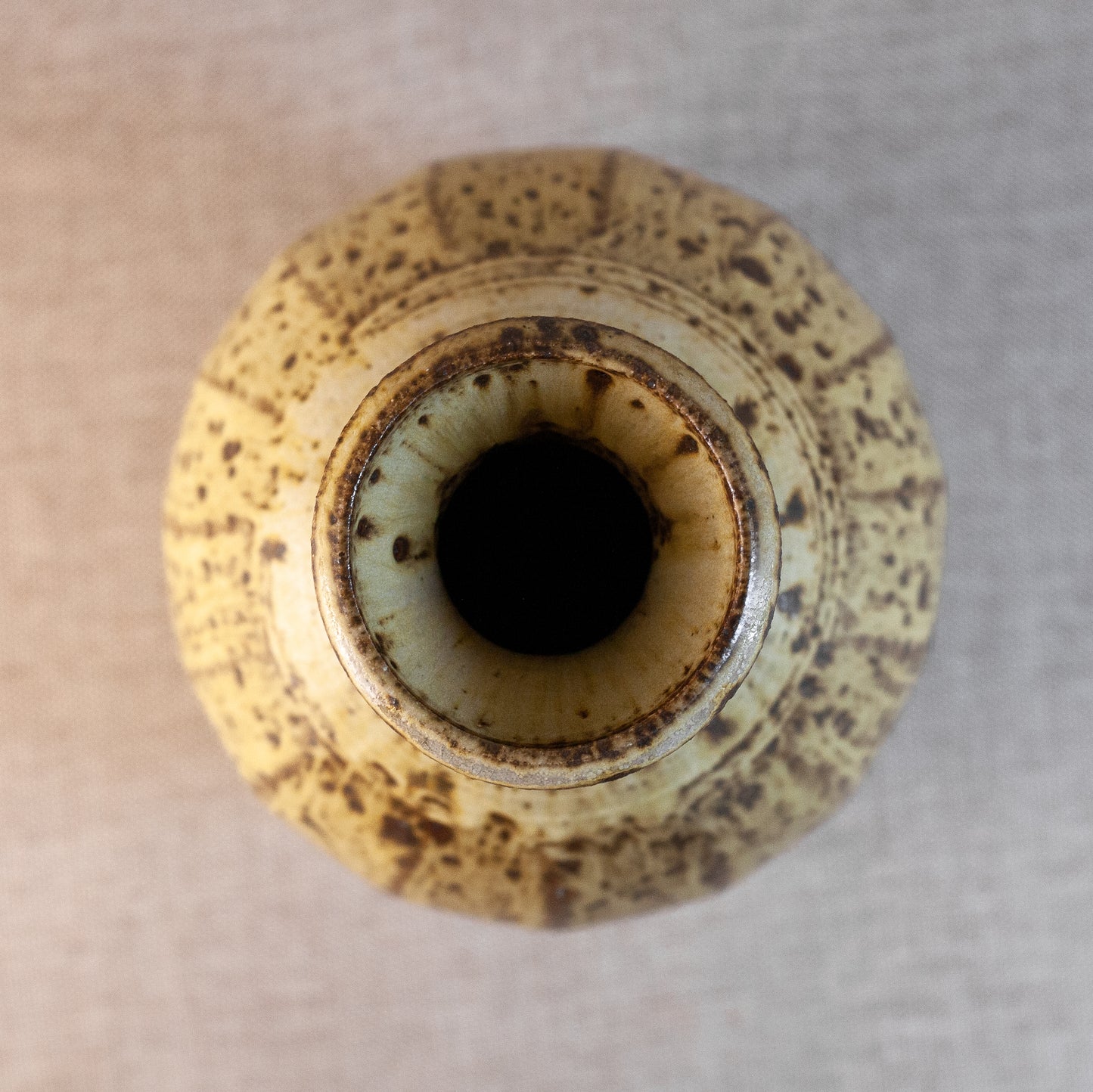 Exceptional studio vase, England. Mid-20th Century.