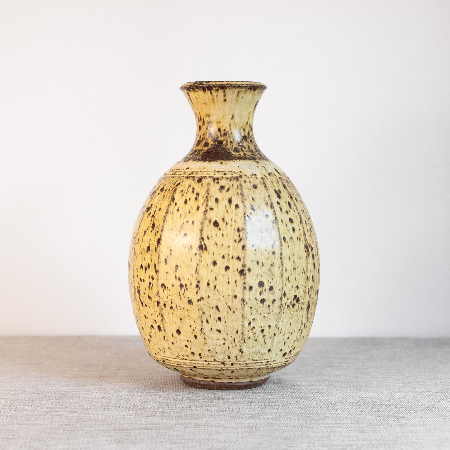 Exceptional studio vase, England. Mid-20th Century.