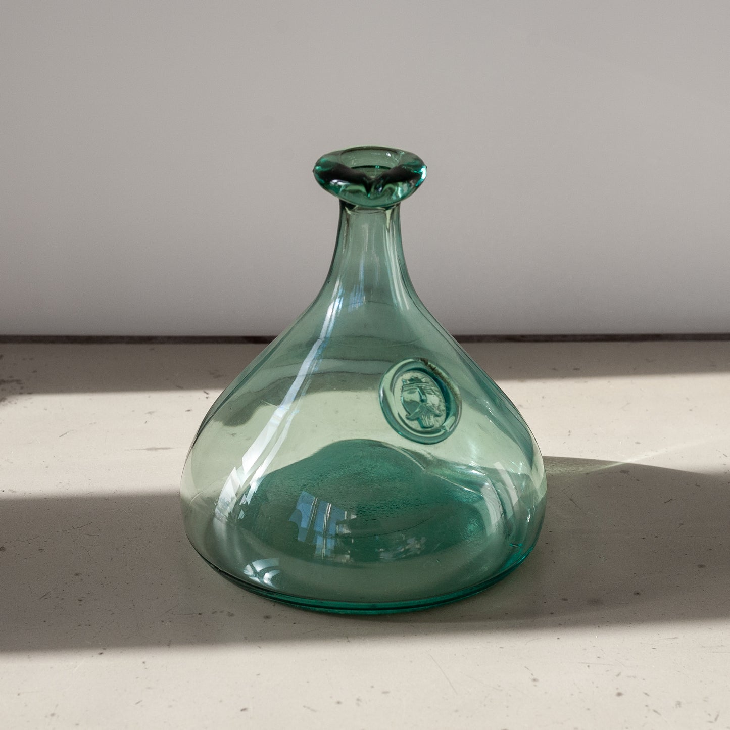 ‘Viking’ decanter, Ole Winther, Holmegaard, Denmark. 1960s.