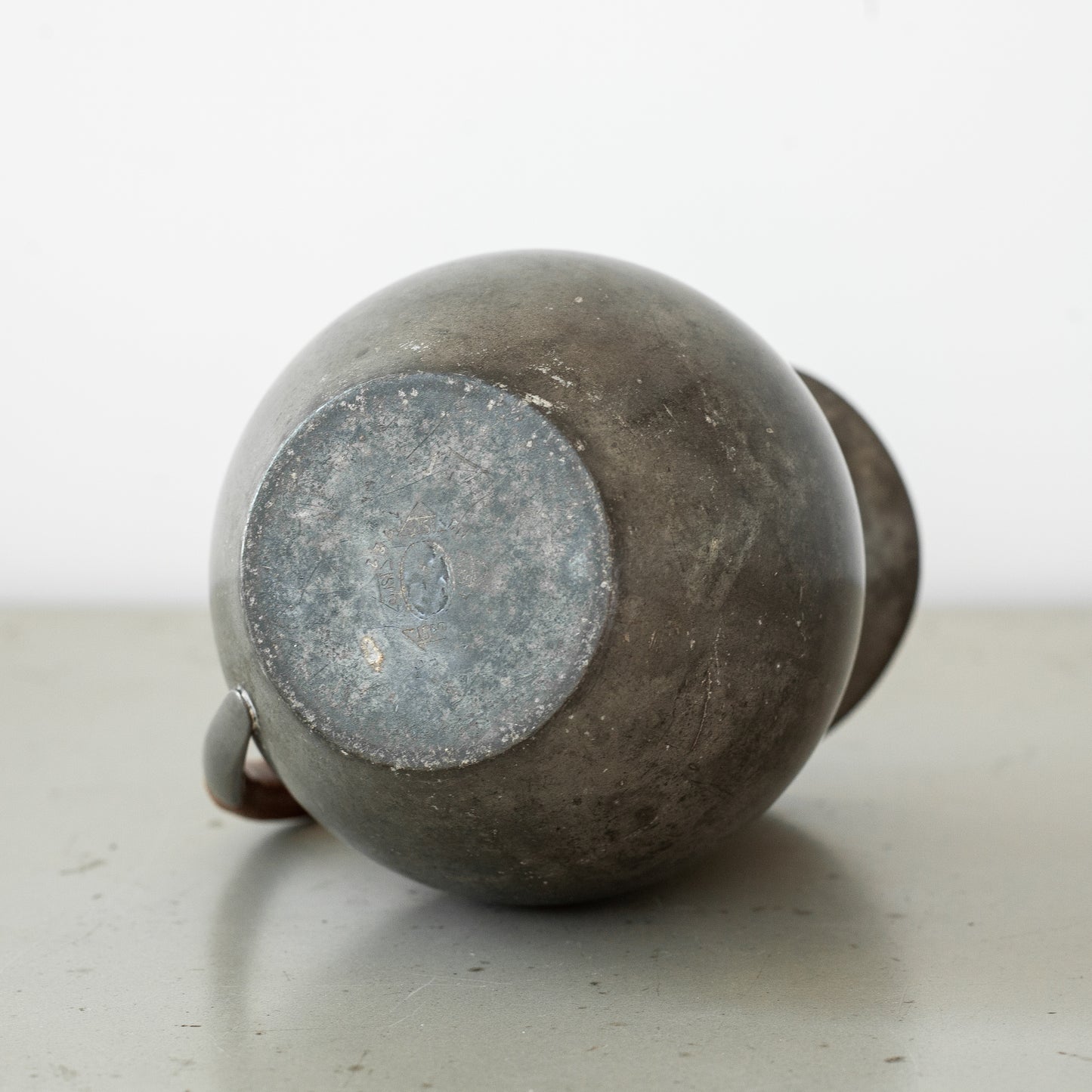 Pitcher, Just Andersen, Just Andersen Pewter, Denmark. 1930’s.