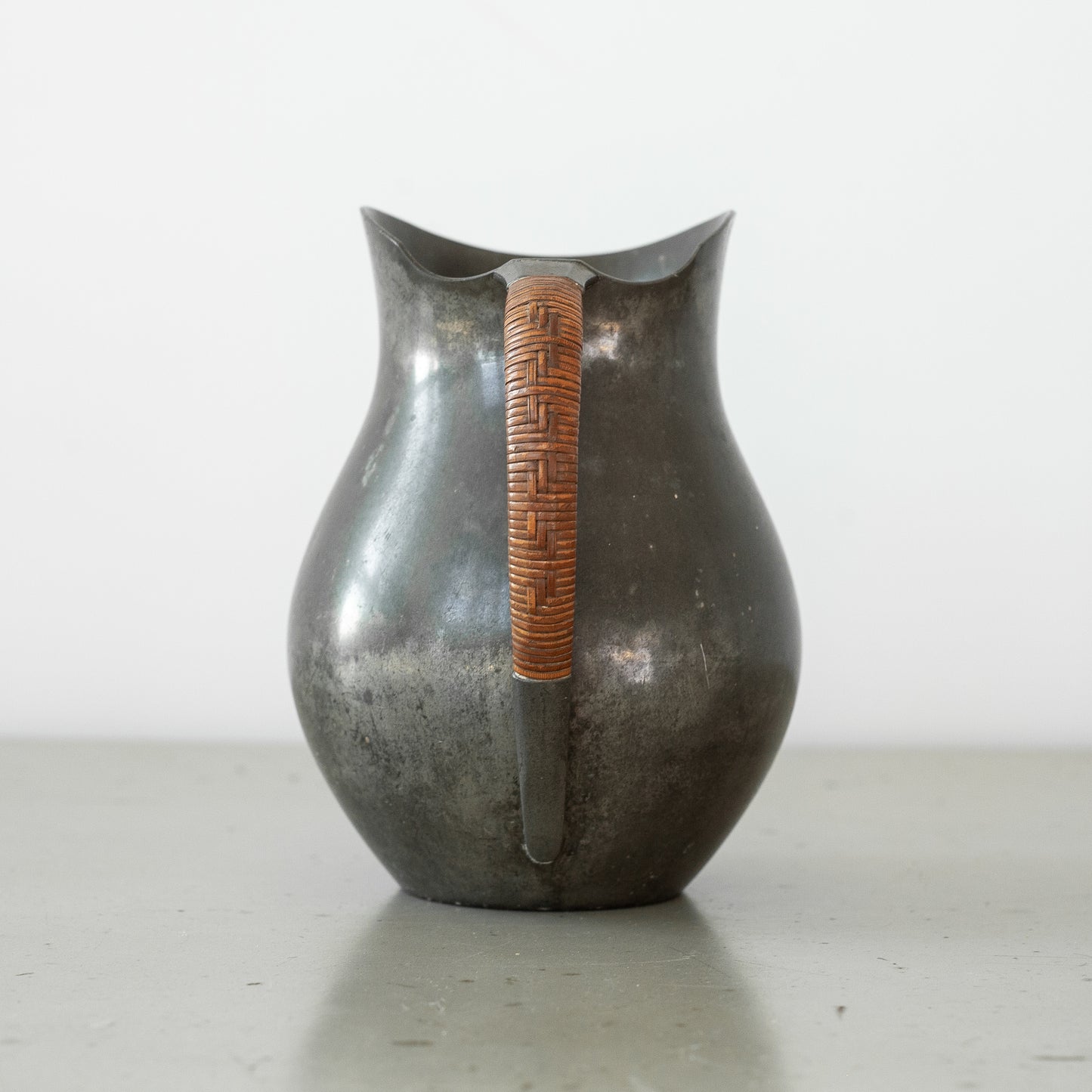 Pitcher, Just Andersen, Just Andersen Pewter, Denmark. 1930’s.