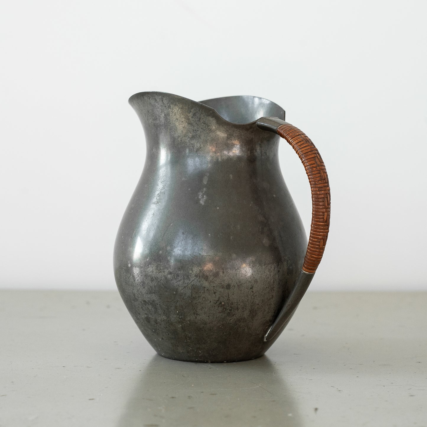 Pitcher, Just Andersen, Just Andersen Pewter, Denmark. 1930’s.