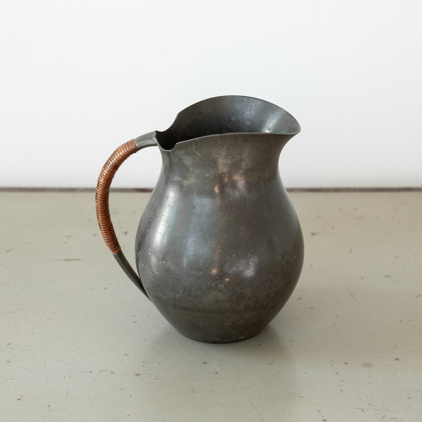Pitcher, Just Andersen, Just Andersen Pewter, Denmark. 1930’s.
