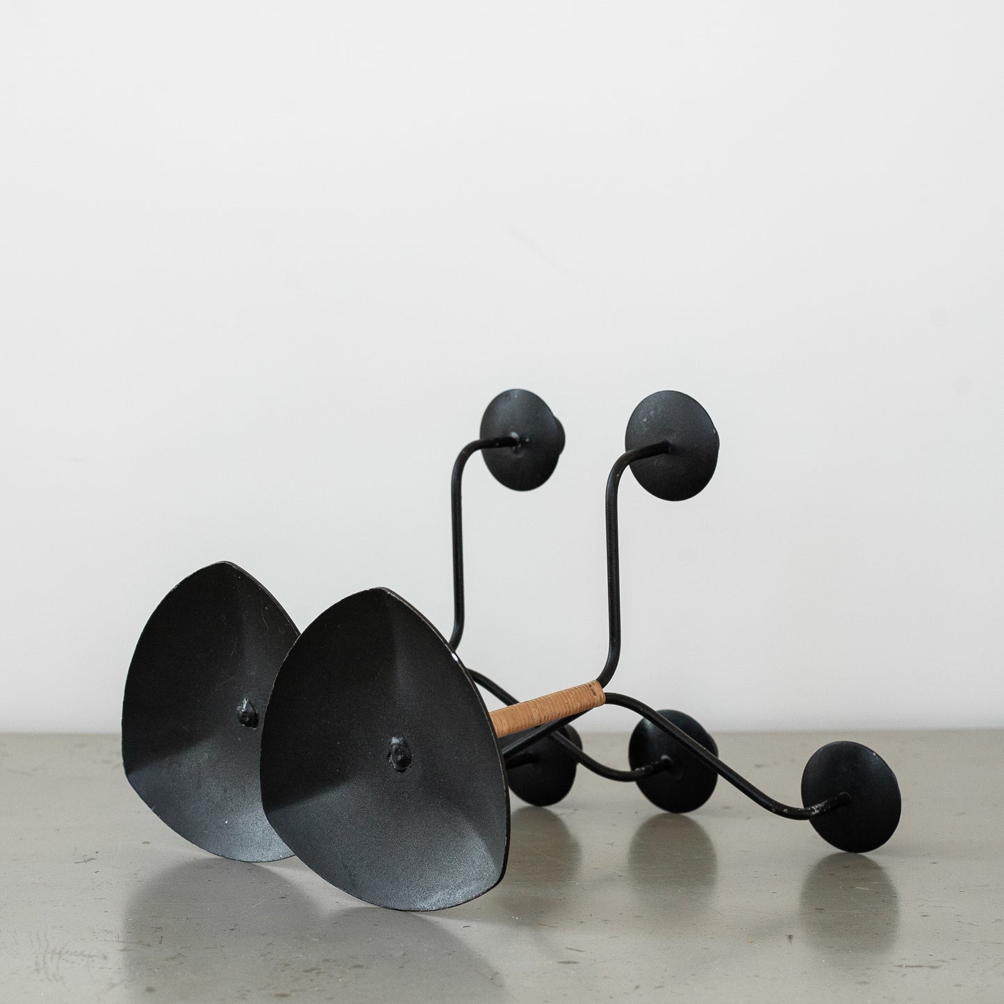 Pair of candlesticks, Laurids Lønborg, Denmark. 1960’s.