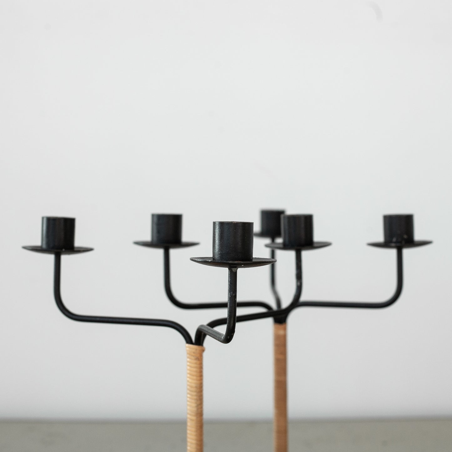 Pair of candlesticks, Laurids Lønborg, Denmark. 1960’s.