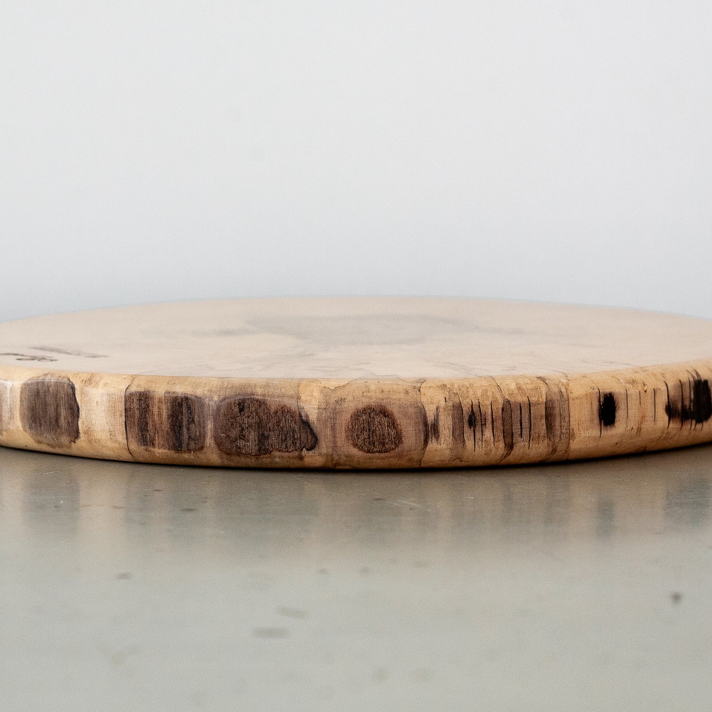 ‘Poppel’ wooden platter, Sigvard Nilsson, AB Söwe-Konst, Sweden. 1960’s.