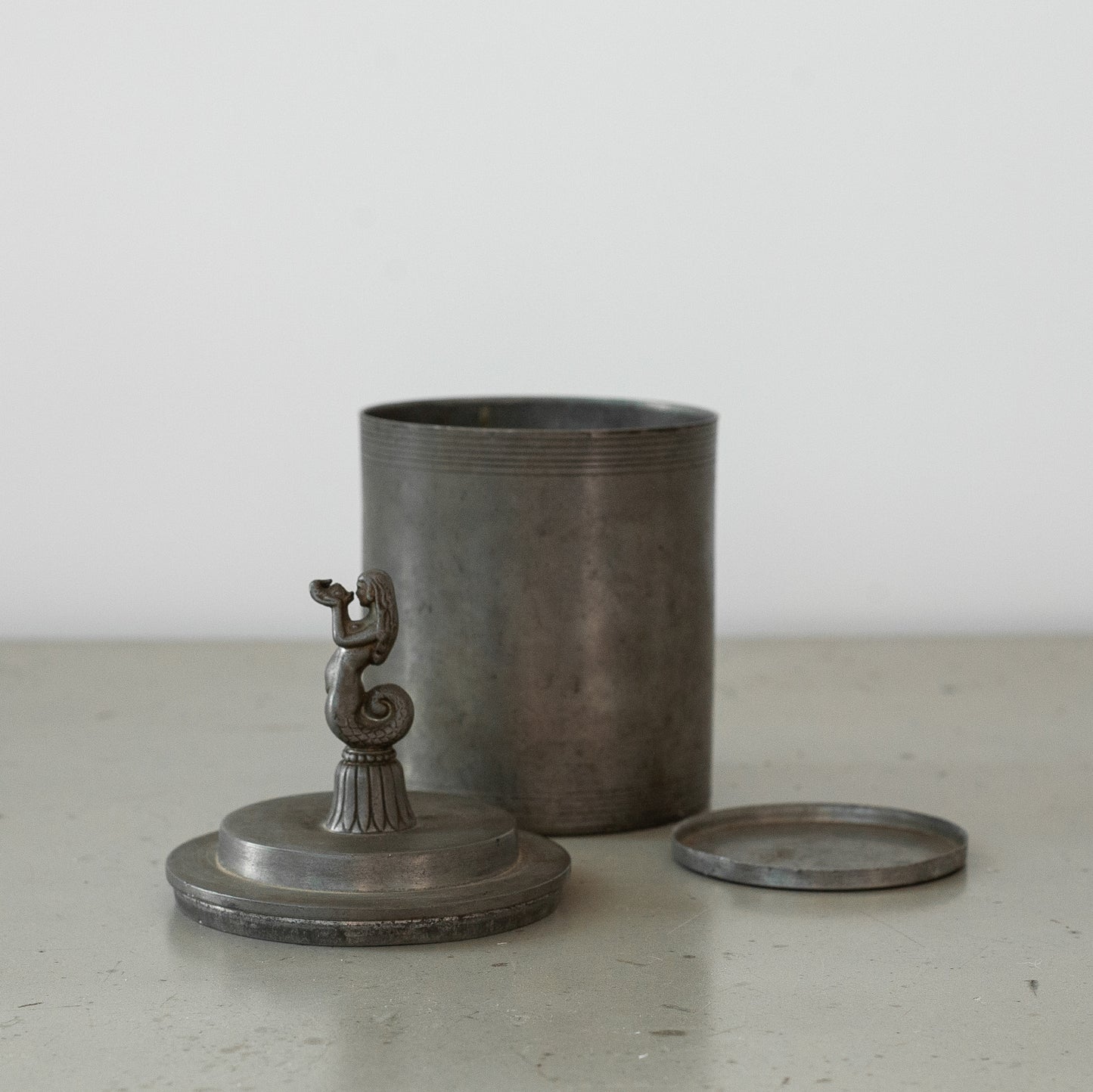 Tobacco caddy attributed to Sylvia Stave, CG Hallberg, Sweden. 1930’s.