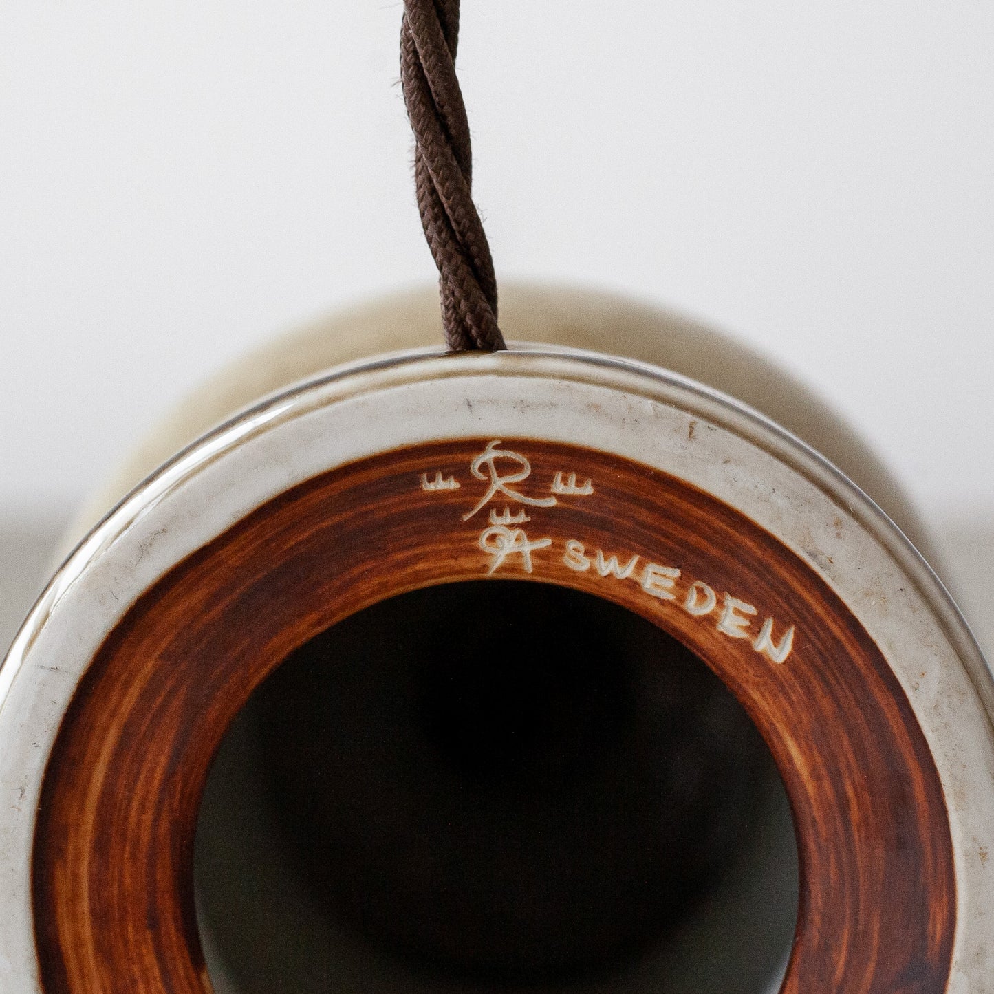 Table lamp ‘Bamboo’ model 989X, Ole Alberius, Rörstrand, Sweden. 1960’s.