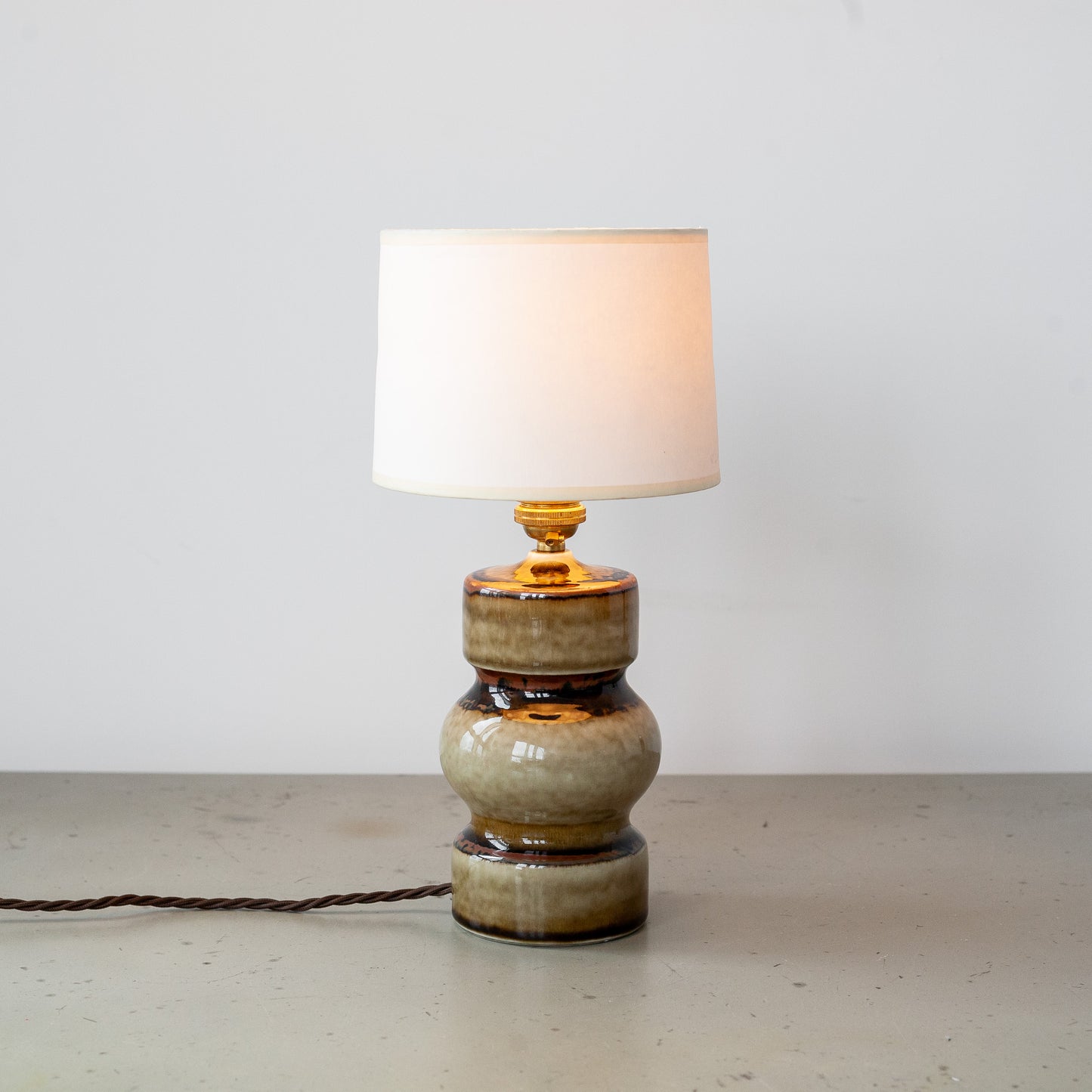 Table lamp ‘Bamboo’ model 989X, Ole Alberius, Rörstrand, Sweden. 1960’s.
