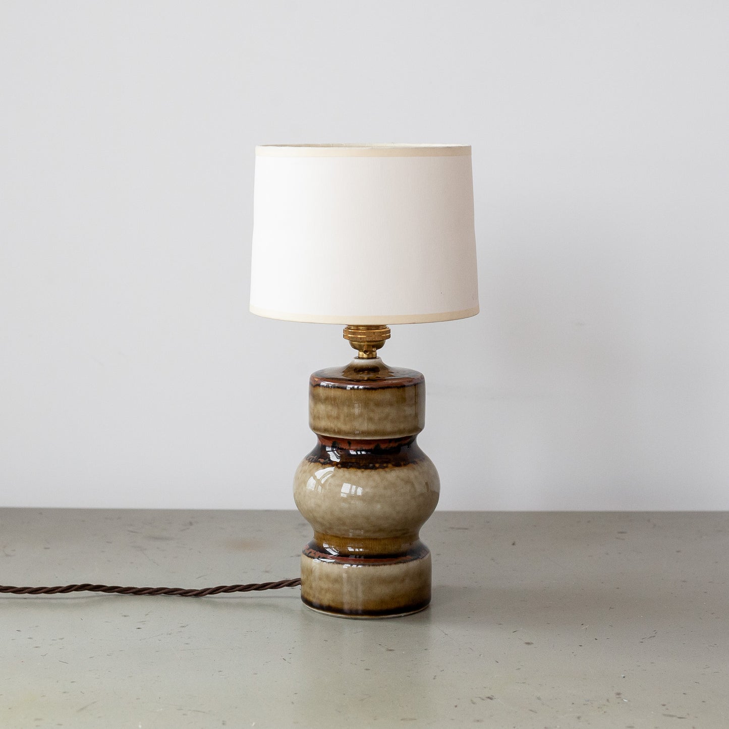 Table lamp ‘Bamboo’ model 989X, Ole Alberius, Rörstrand, Sweden. 1960’s.