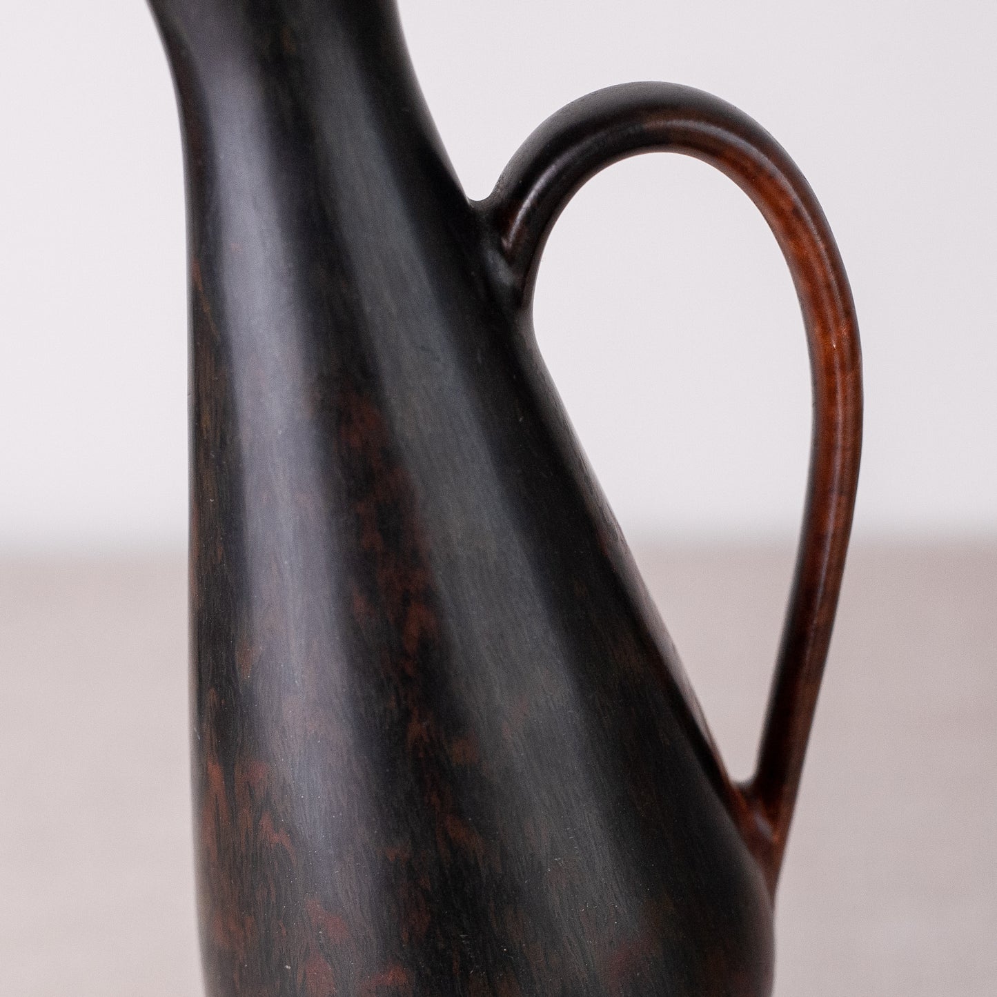 ‘SVQ’ handled vase, Carl-Harry Stålhane, Rörstrand, Sweden. 1950s.