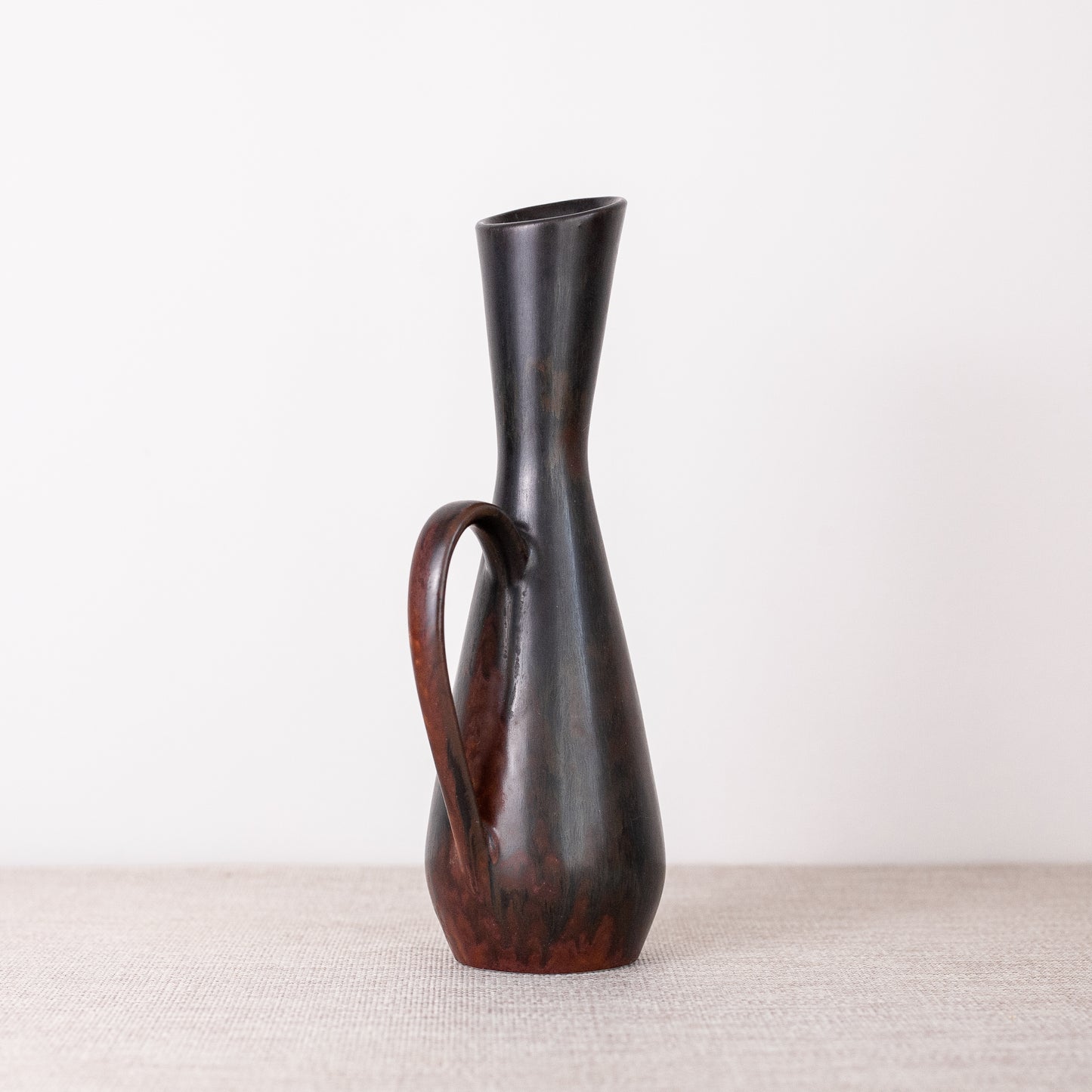 ‘SVQ’ handled vase, Carl-Harry Stålhane, Rörstrand, Sweden. 1950s.