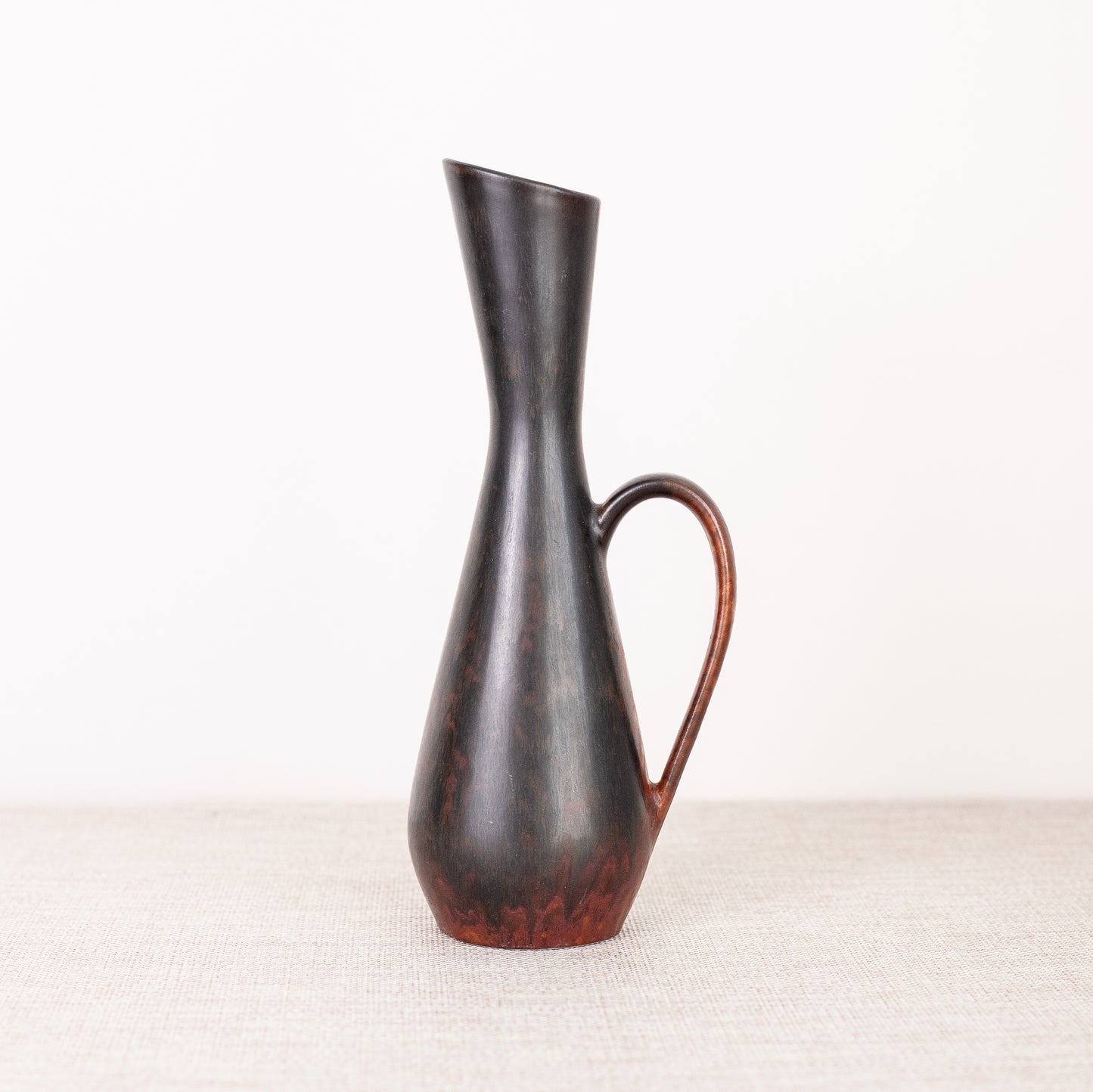 ‘SVQ’ handled vase, Carl-Harry Stålhane, Rörstrand, Sweden. 1950s.