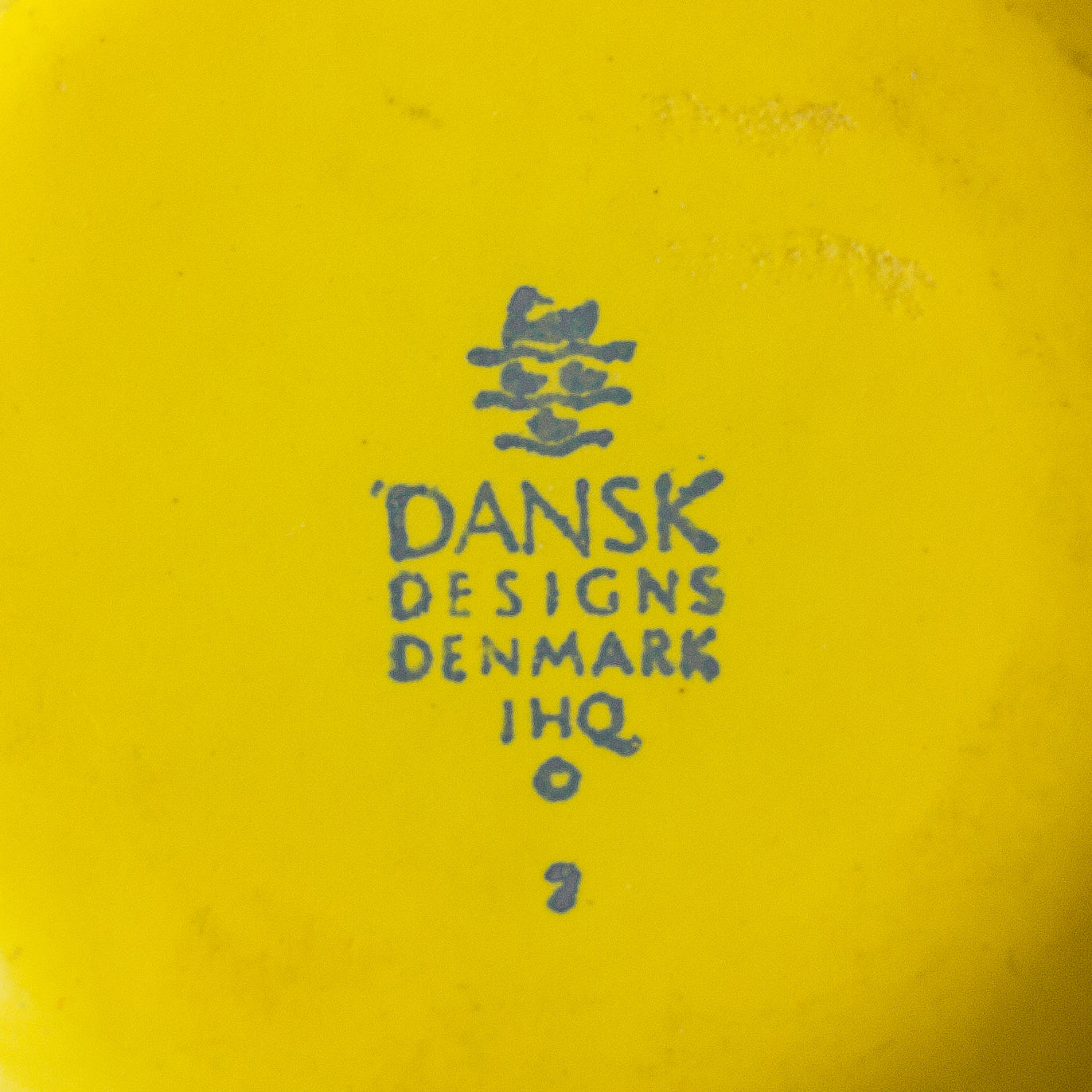 Yellow Købenstyle pitcher, Jens Quistgaard, Dansk Designs, Denmark. 1960’s.