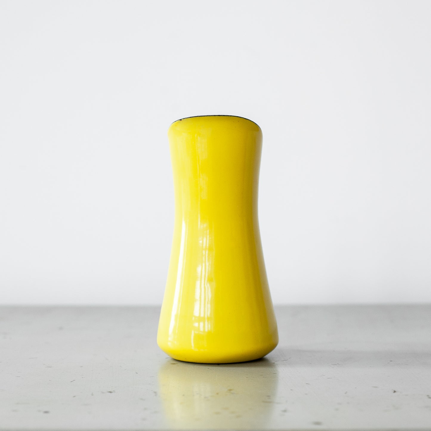 Yellow Købenstyle pitcher, Jens Quistgaard, Dansk Designs, Denmark. 1960’s.