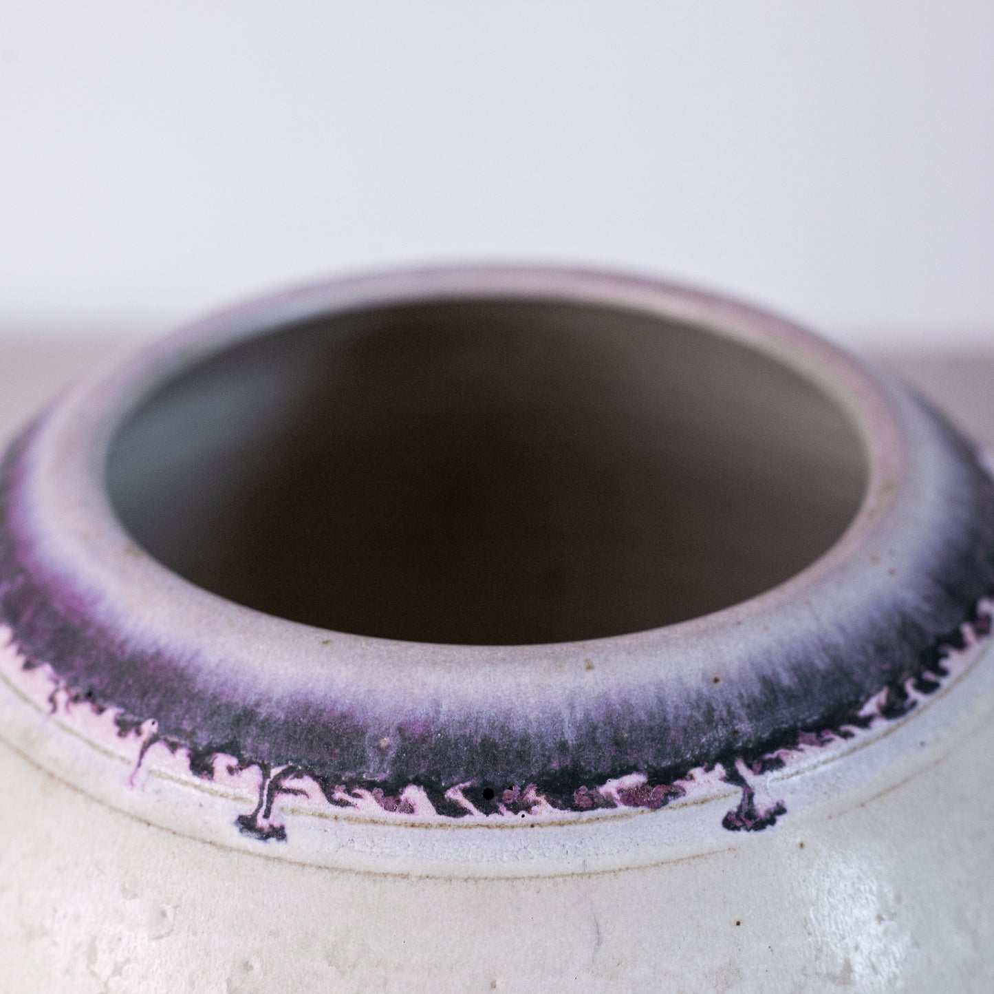 Unique vase, Carl Cunningham-Cole, Sweden. 1985.