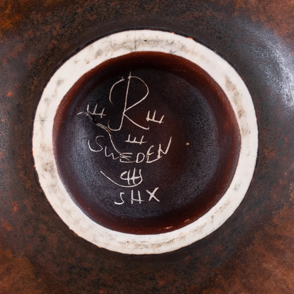 Bowl, Carl-Harry Stålhane, Rörstrand, Sweden. 1950s.