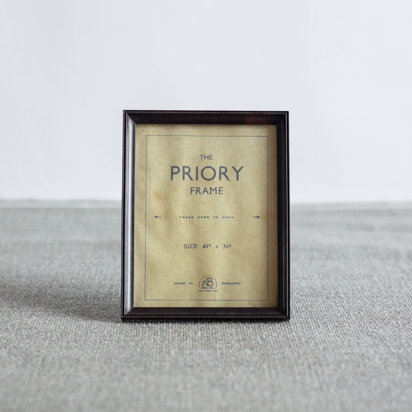 Small ‘Priory’ Bakelite Picture Frame, NB Ware, England. 1940’s.