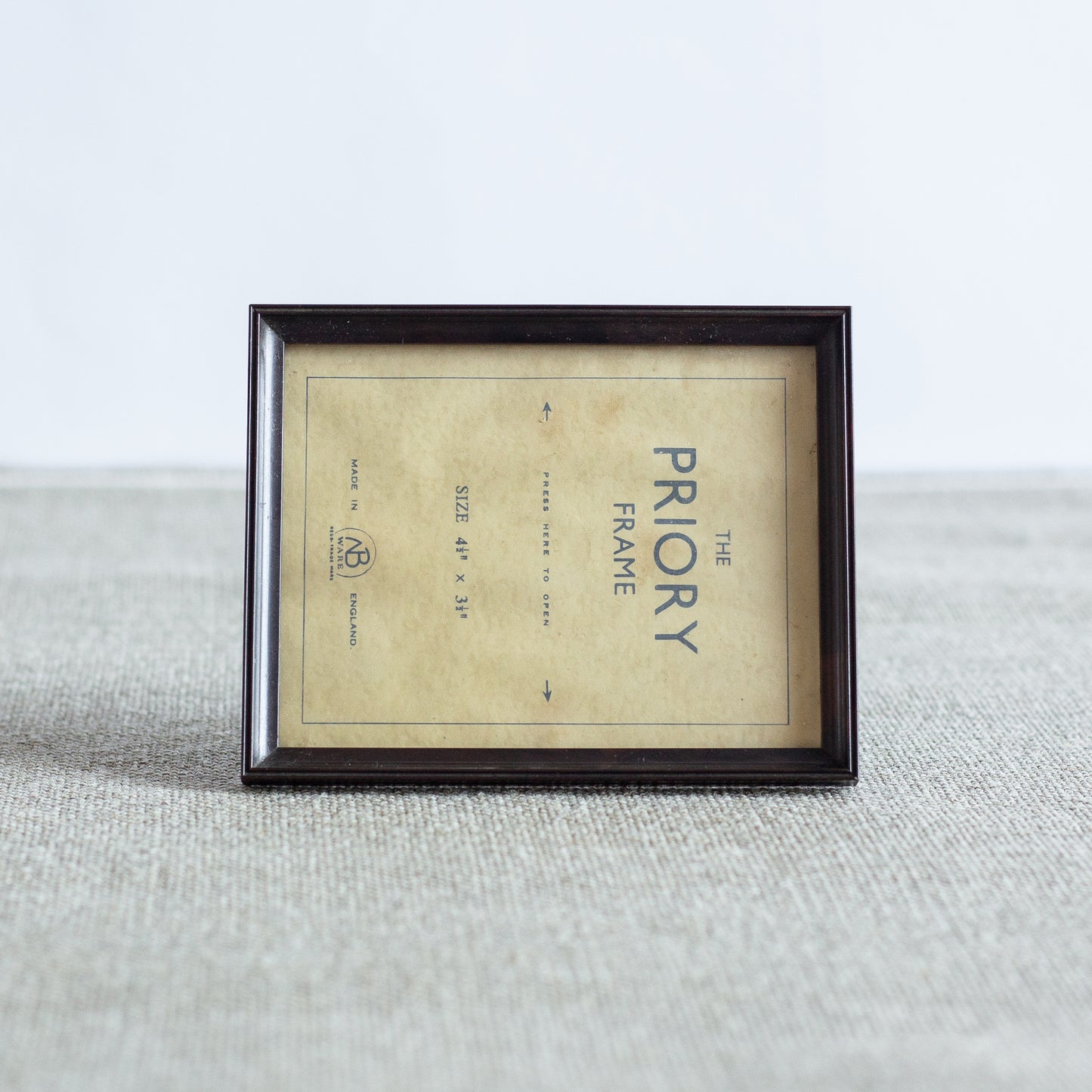 Small ‘Priory’ Bakelite Picture Frame, NB Ware, England. 1940’s.