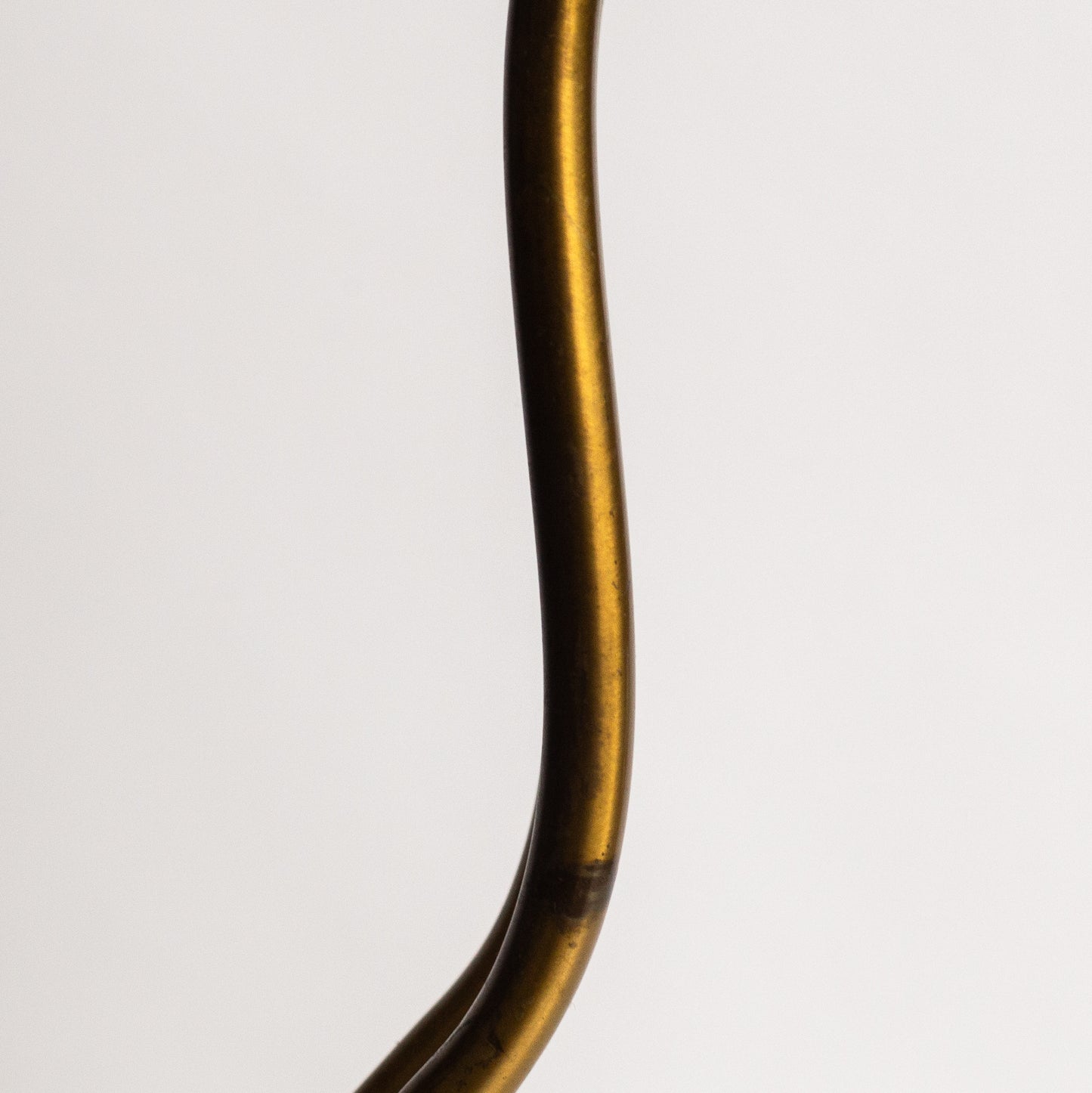 Articulating Desk Lamp with fibreglass shade, France. 1950s.