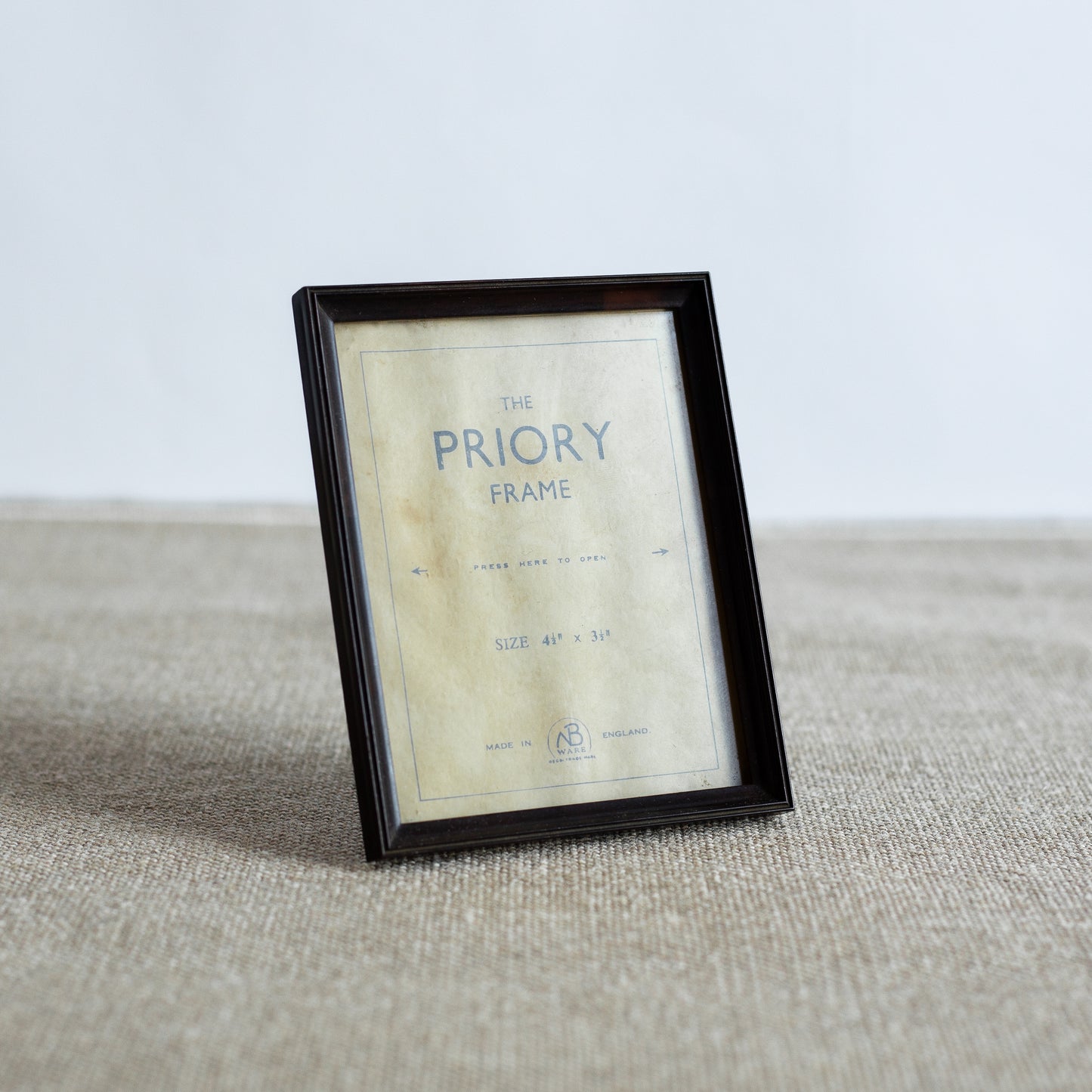 Small ‘Priory’ Bakelite Picture Frame, NB Ware, England. 1940’s.
