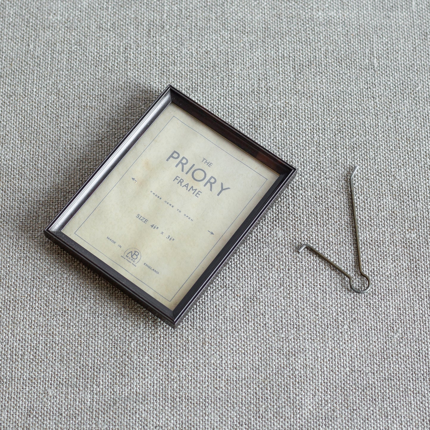 Small ‘Priory’ Bakelite Picture Frame, NB Ware, England. 1940’s.