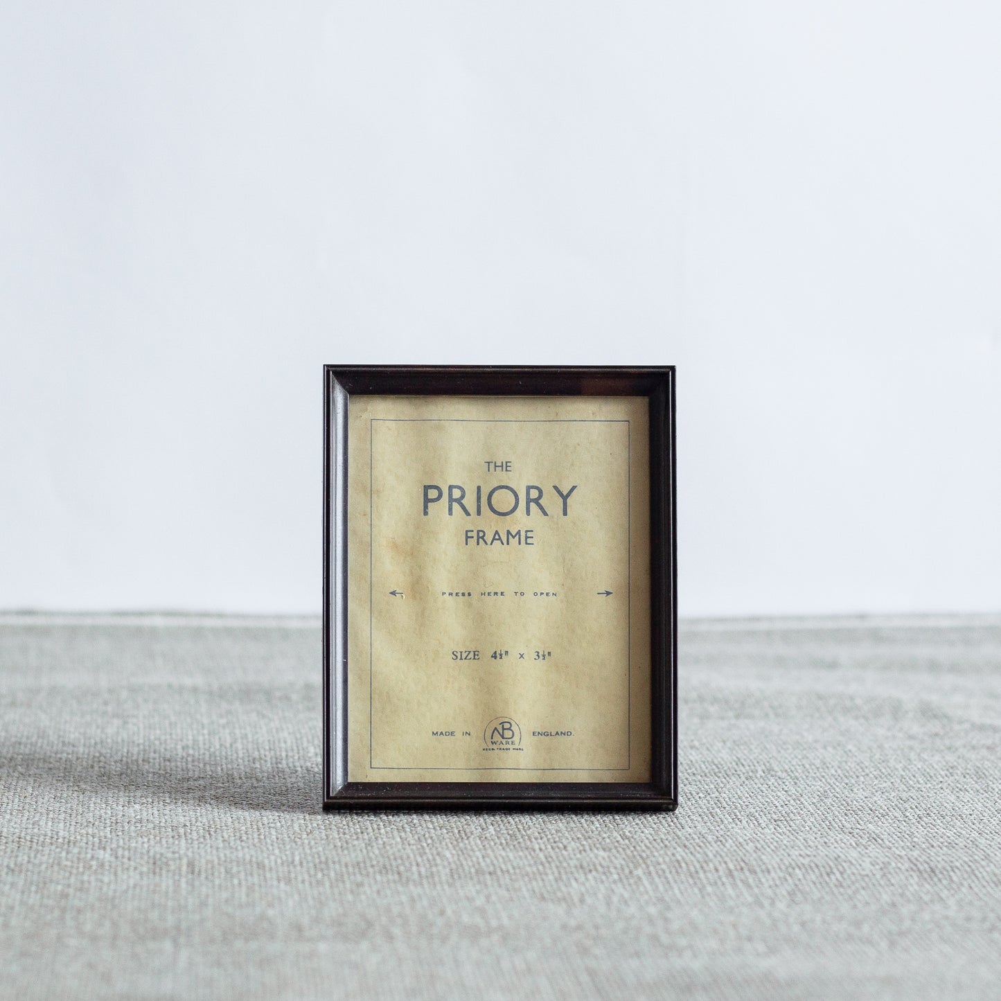 Small ‘Priory’ Bakelite Picture Frame, NB Ware, England. 1940’s.