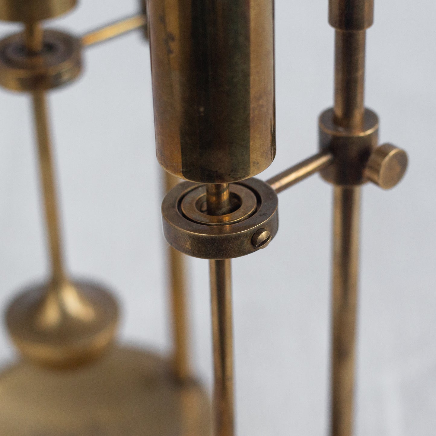 Pair of ship oil lamps, Ilse D. Ammonsen, Daproma, Denmark. 1950’s.