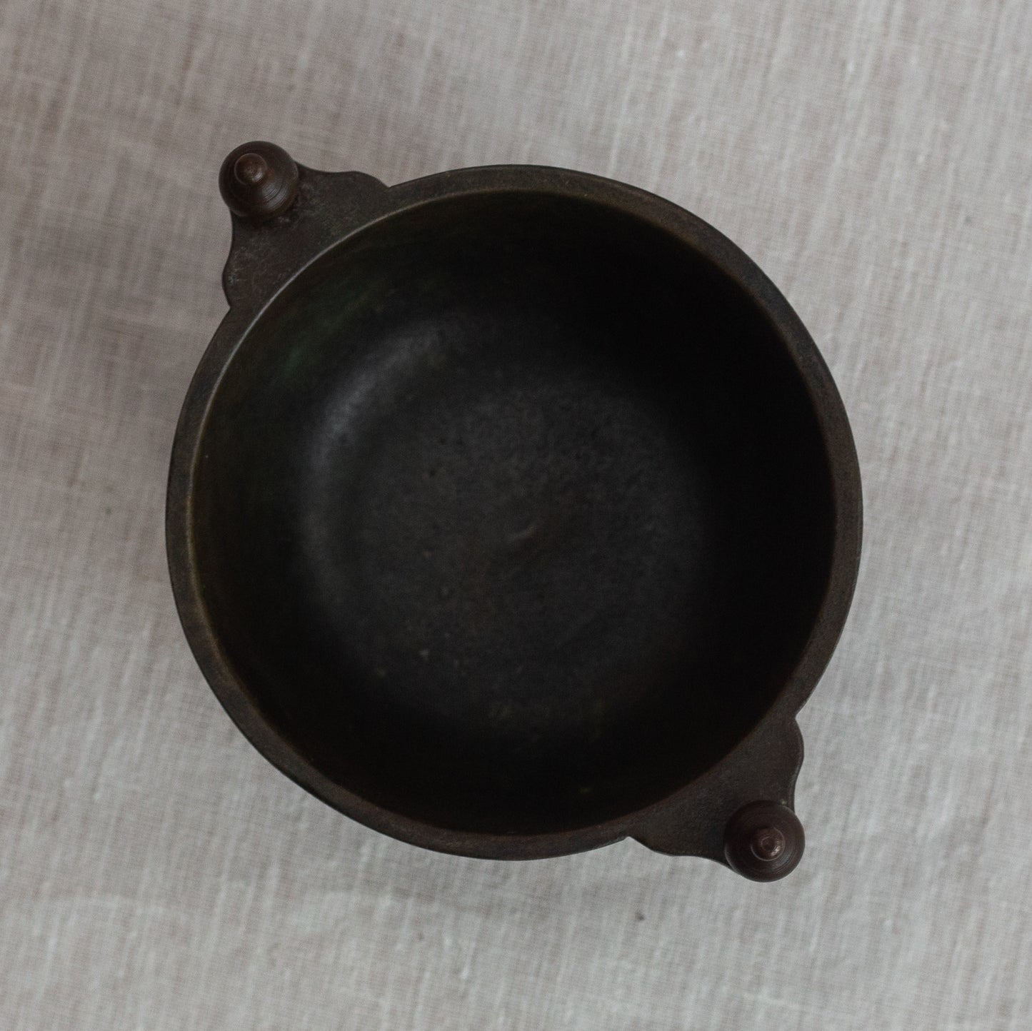 Art Deco style bronze bowl, GAB, Sweden. 1930s.