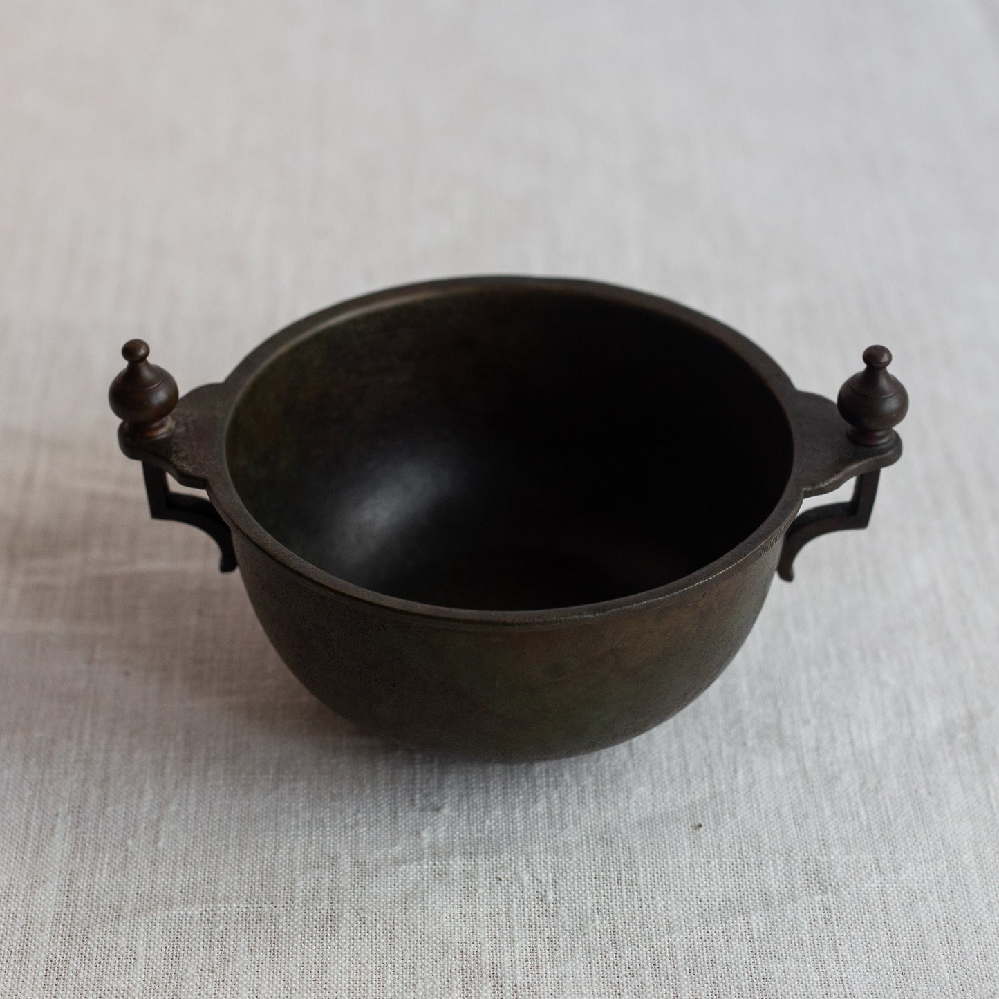 Art Deco style bronze bowl, GAB, Sweden. 1930s.