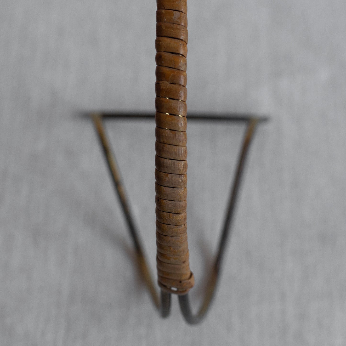 Brass bottle cradle, Sweden. 1950’s.
