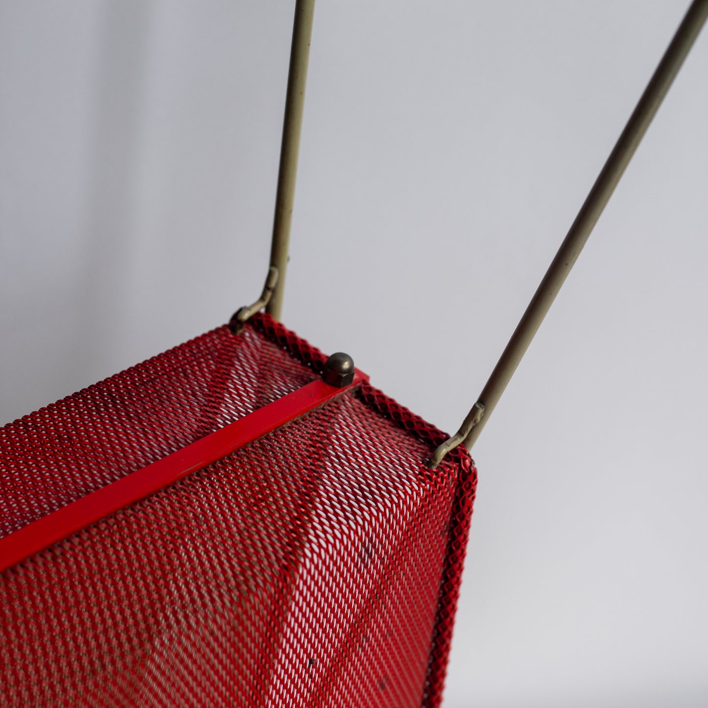 Magazine rack, Mathieu Matégot, Artimeta, France/Netherlands. 1950’s.