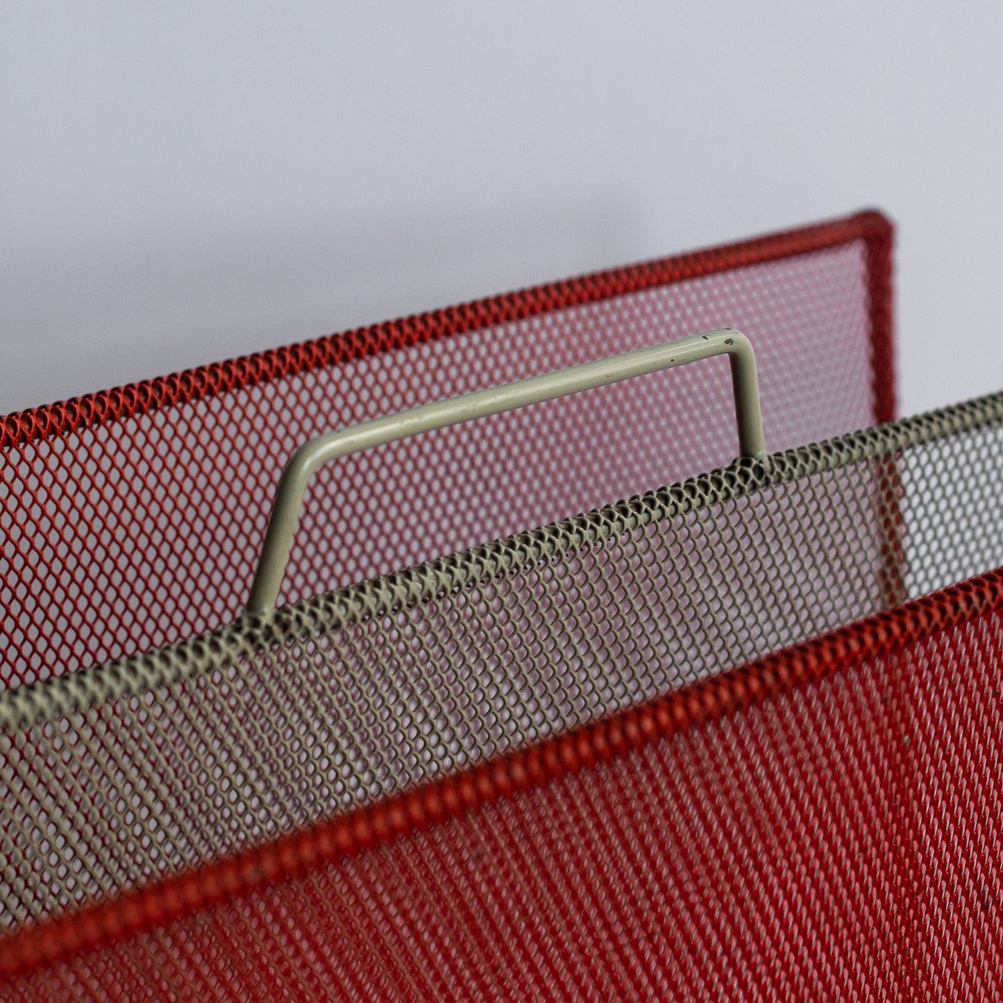 Magazine rack, Mathieu Matégot, Artimeta, France/Netherlands. 1950’s.