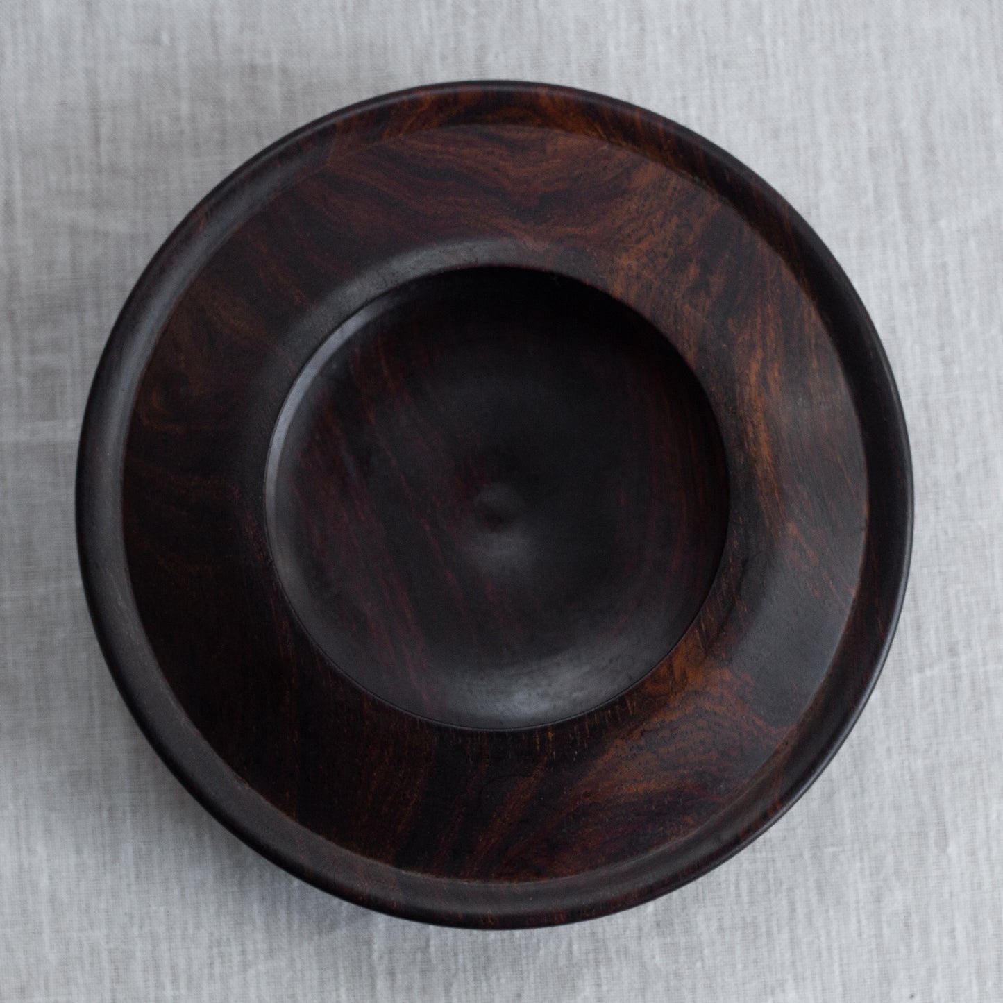 Modernist rosewood bowl, Brazil, 1930's.