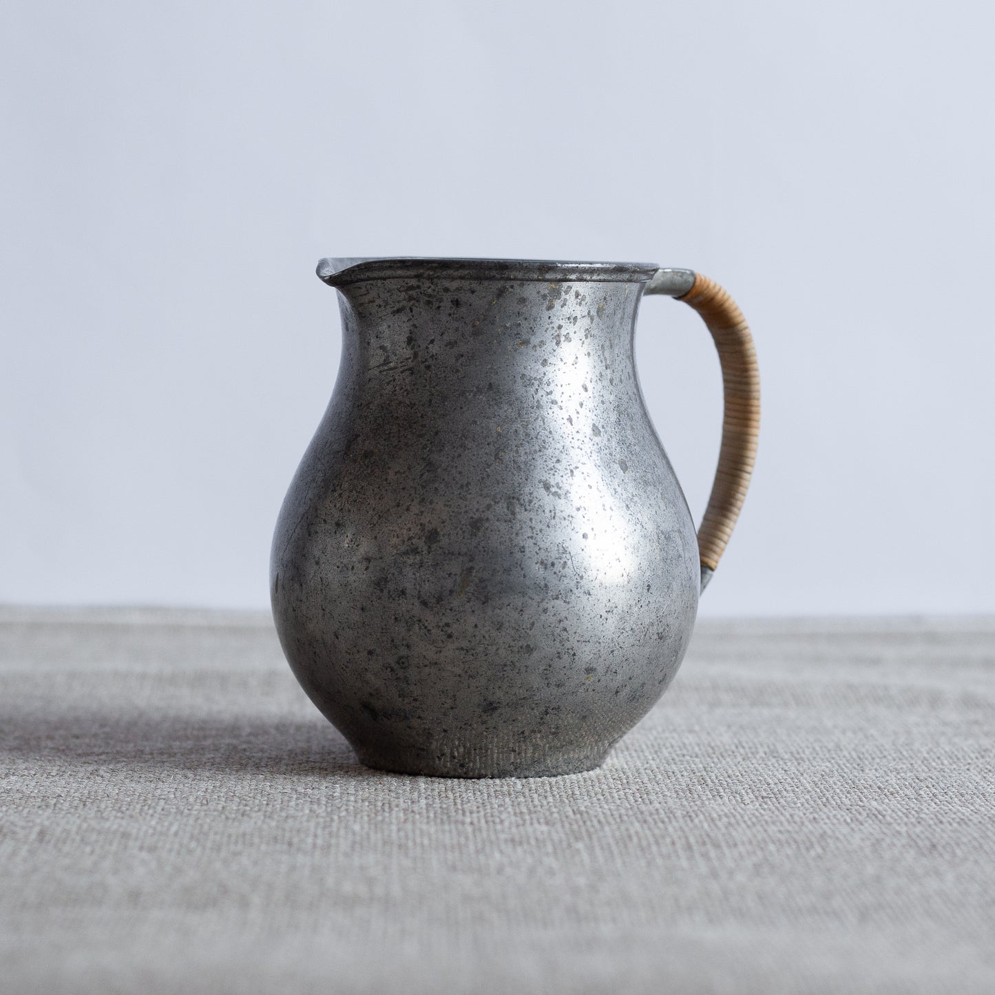 Small Jug Model 2483, Just Andersen, Just Andersen Pewter, Denmark. 1950's.